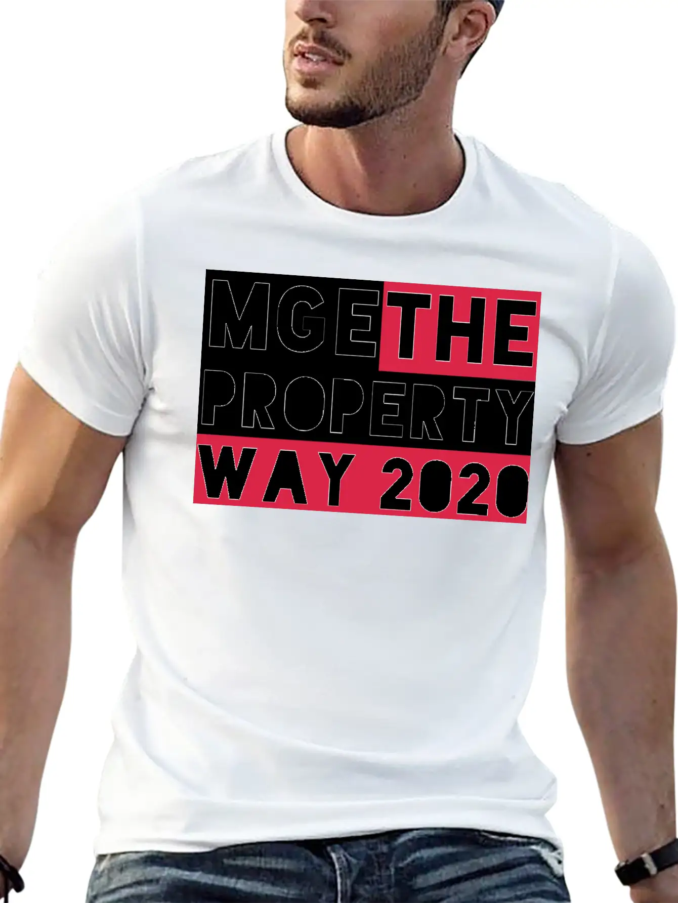 THE PROPERTY WAY Stylish Everyday T-Shirt – Unisex Basic Cotton Tee