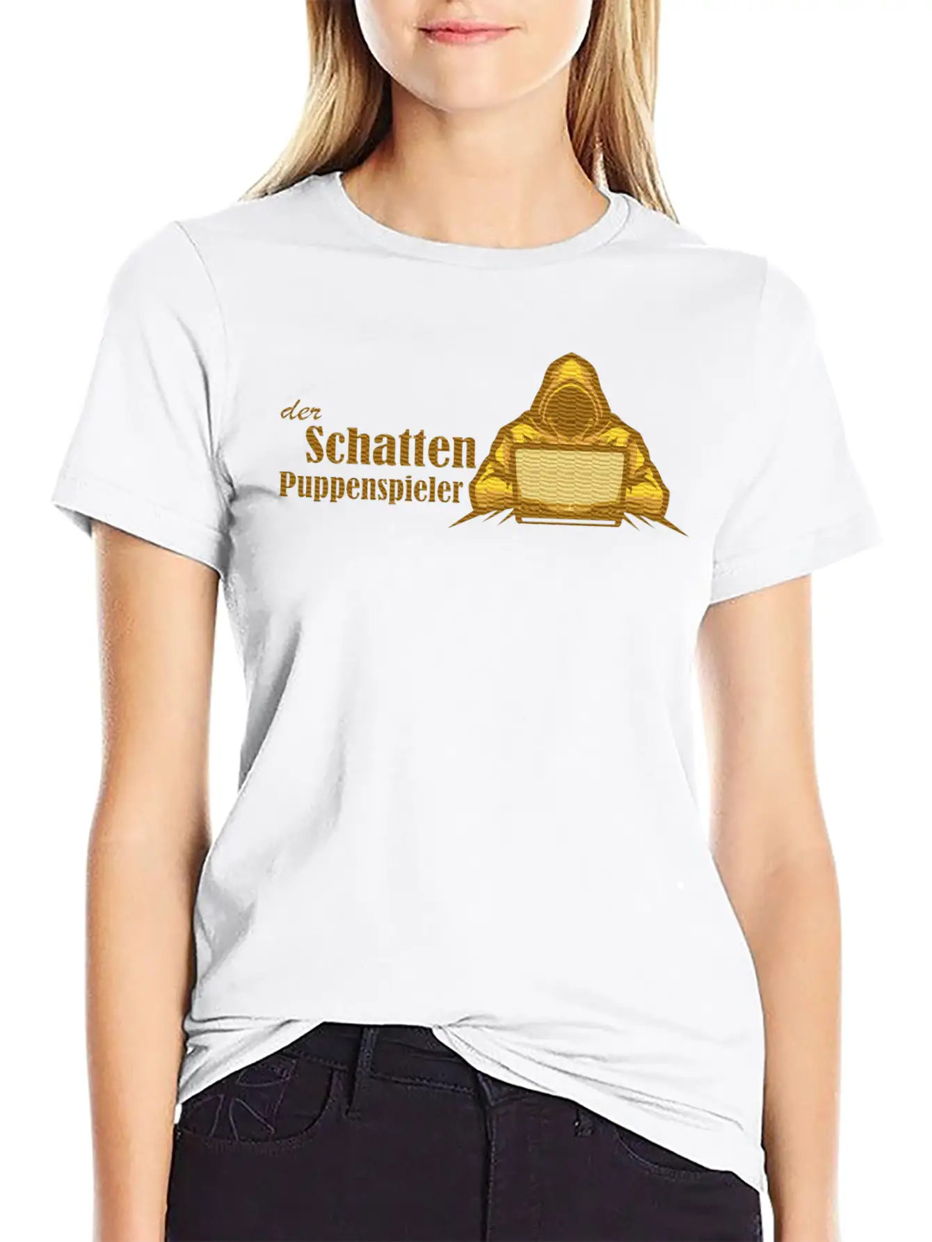 The Shadow Puppeteer | Der Schatten Puppenspieler Comfortable Minimalist Graphic Tee – Summer Style Essential