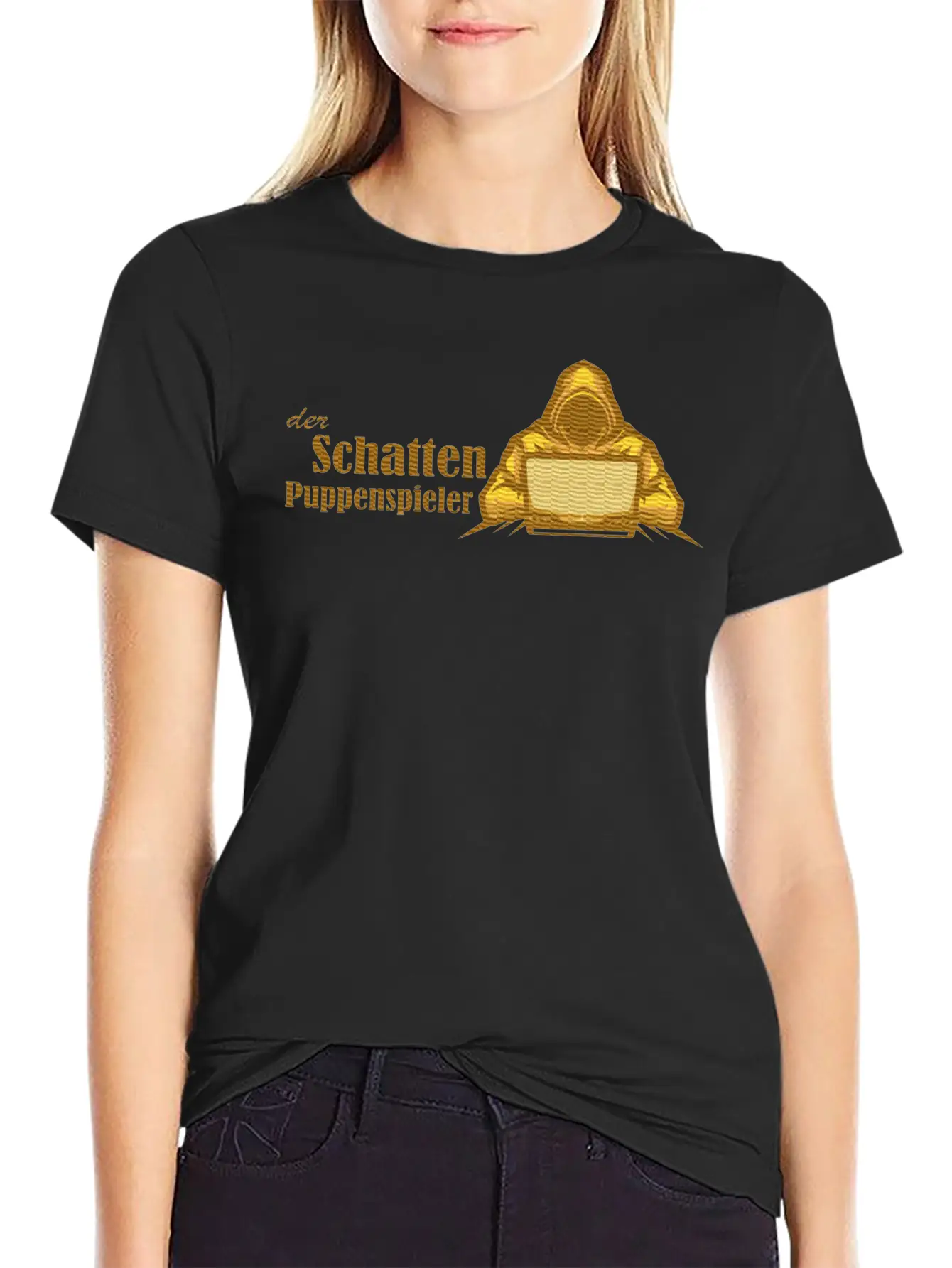 The Shadow Puppeteer | Der Schatten Puppenspieler Comfortable Minimalist Graphic Tee – Summer Style Essential