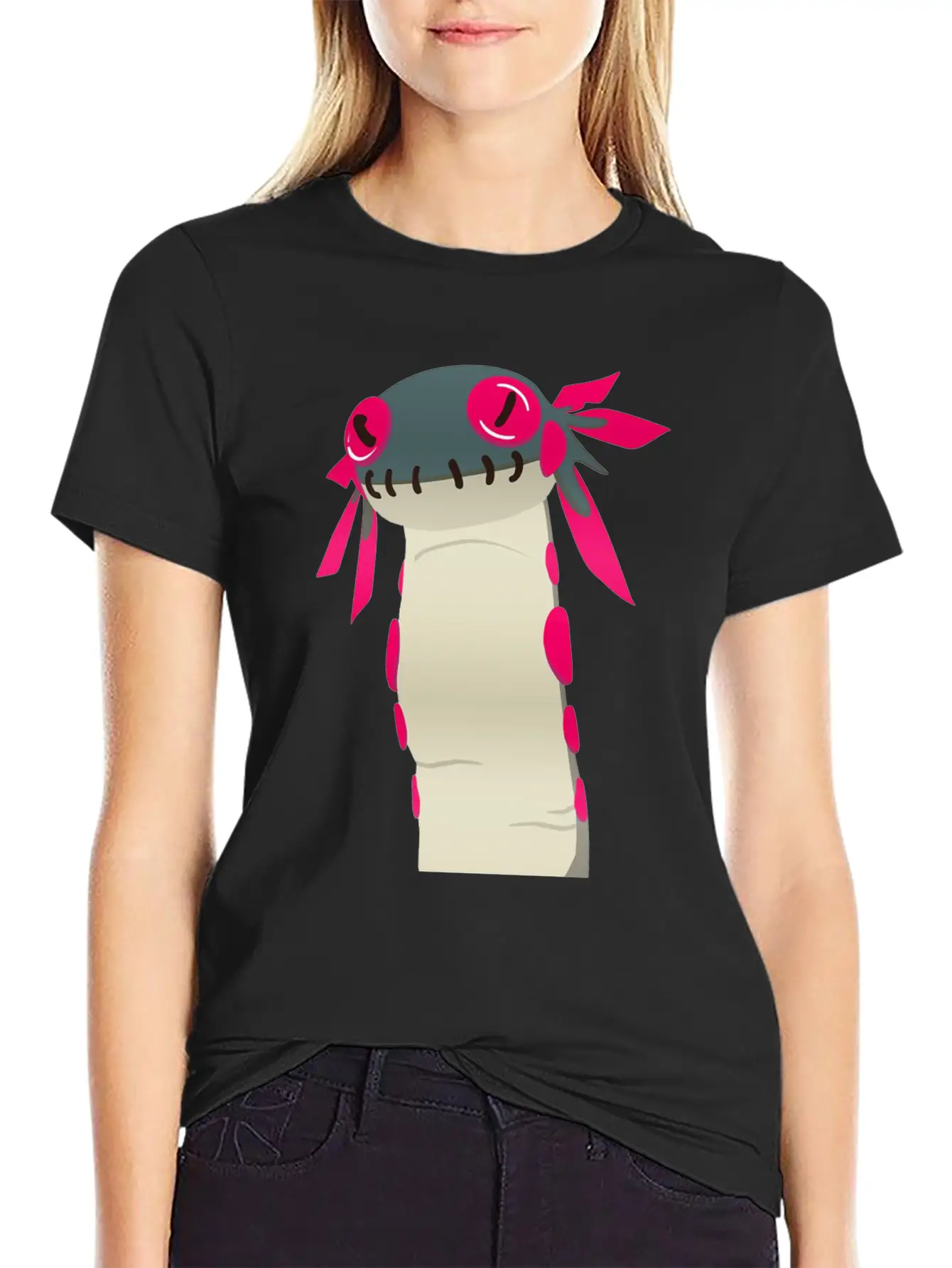 The Wiggle Worm Comfortable Minimalist Graphic Tee – Summer Style Essential
