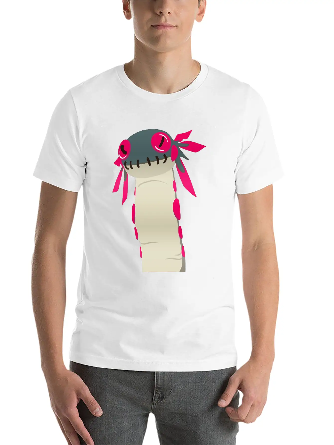The Wiggle Worm Comfortable Minimalist Graphic Tee – Summer Style Essential