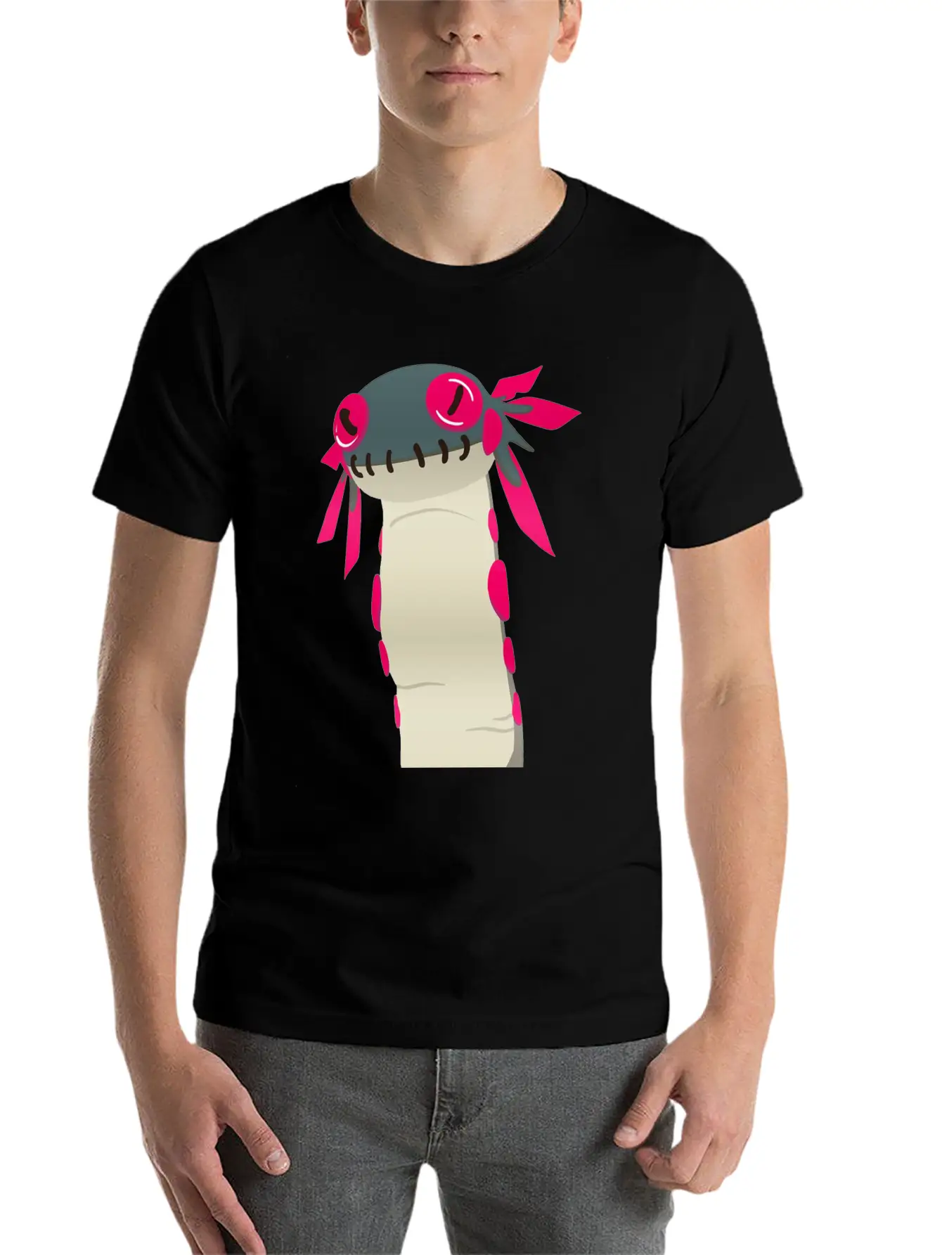 The Wiggle Worm Comfortable Minimalist Graphic Tee – Summer Style Essential