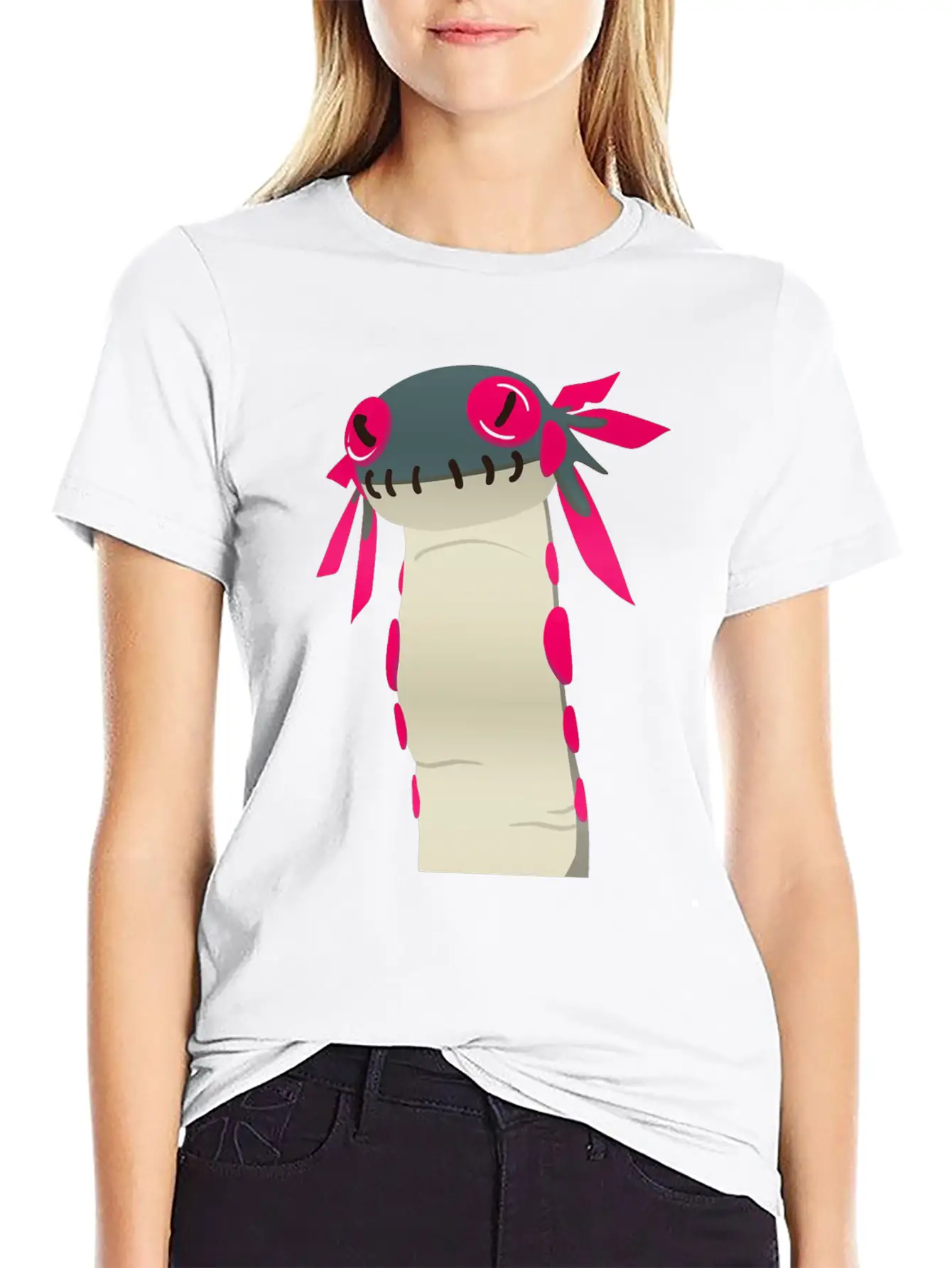 The Wiggle Worm Comfortable Minimalist Graphic Tee – Summer Style Essential