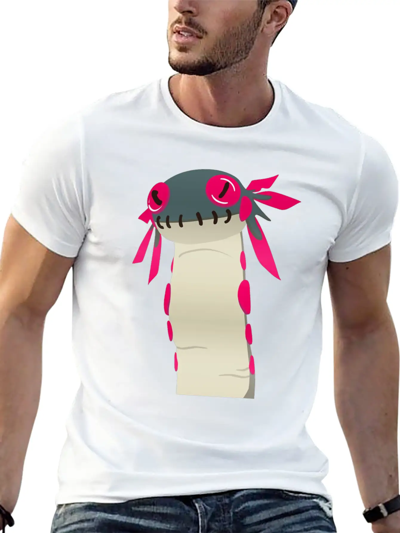 The Wiggle Worm Comfortable Minimalist Graphic Tee – Summer Style Essential