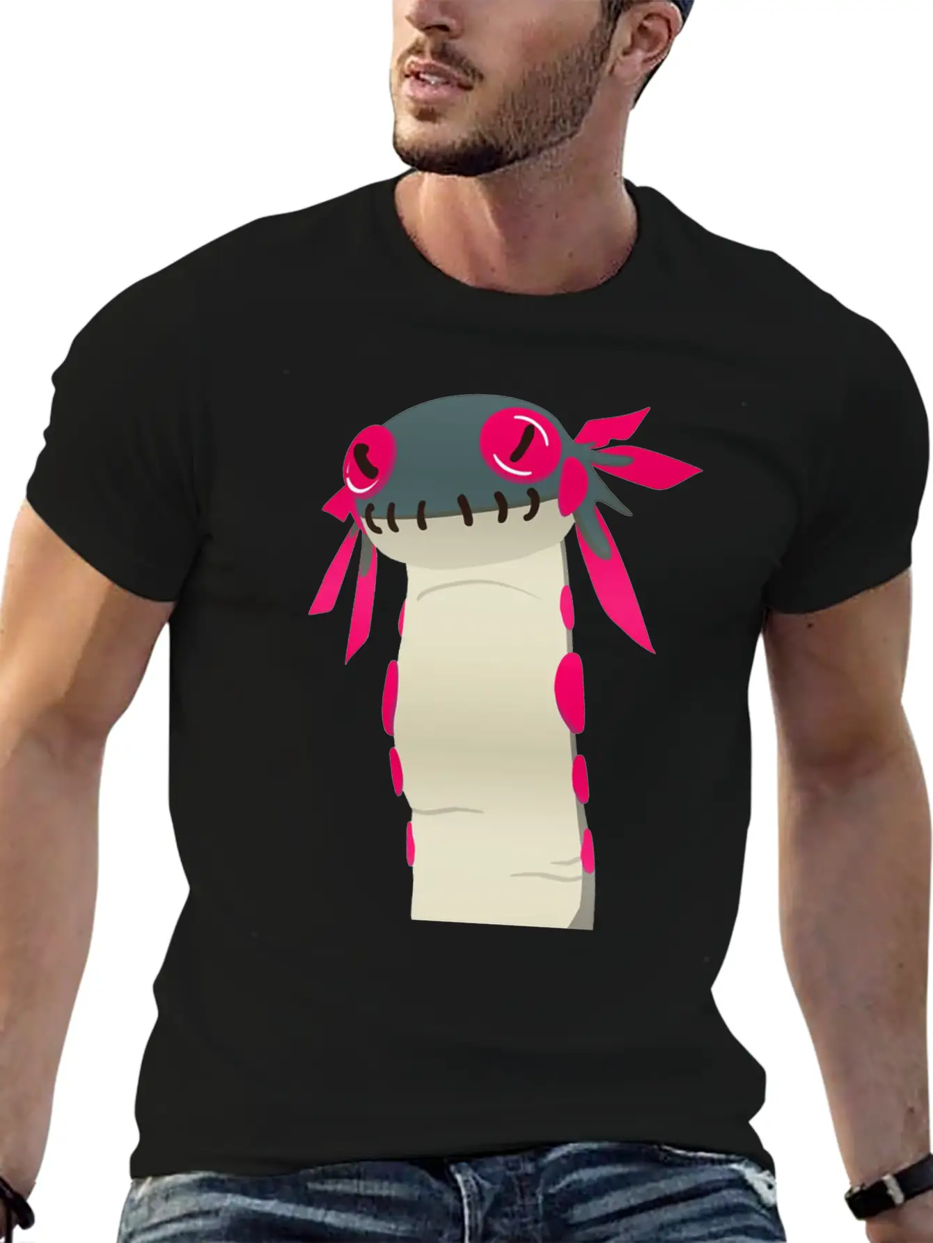The Wiggle Worm Comfortable Minimalist Graphic Tee – Summer Style Essential