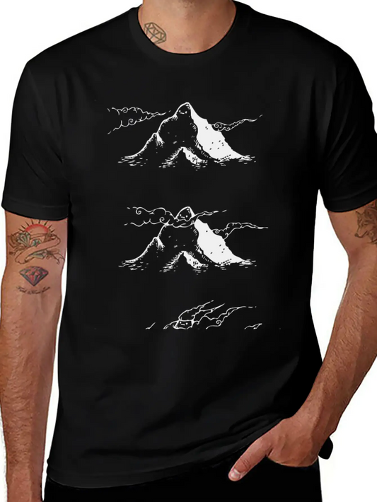 The Wind Comfortable Minimalist Graphic Tee – Summer Style Essential