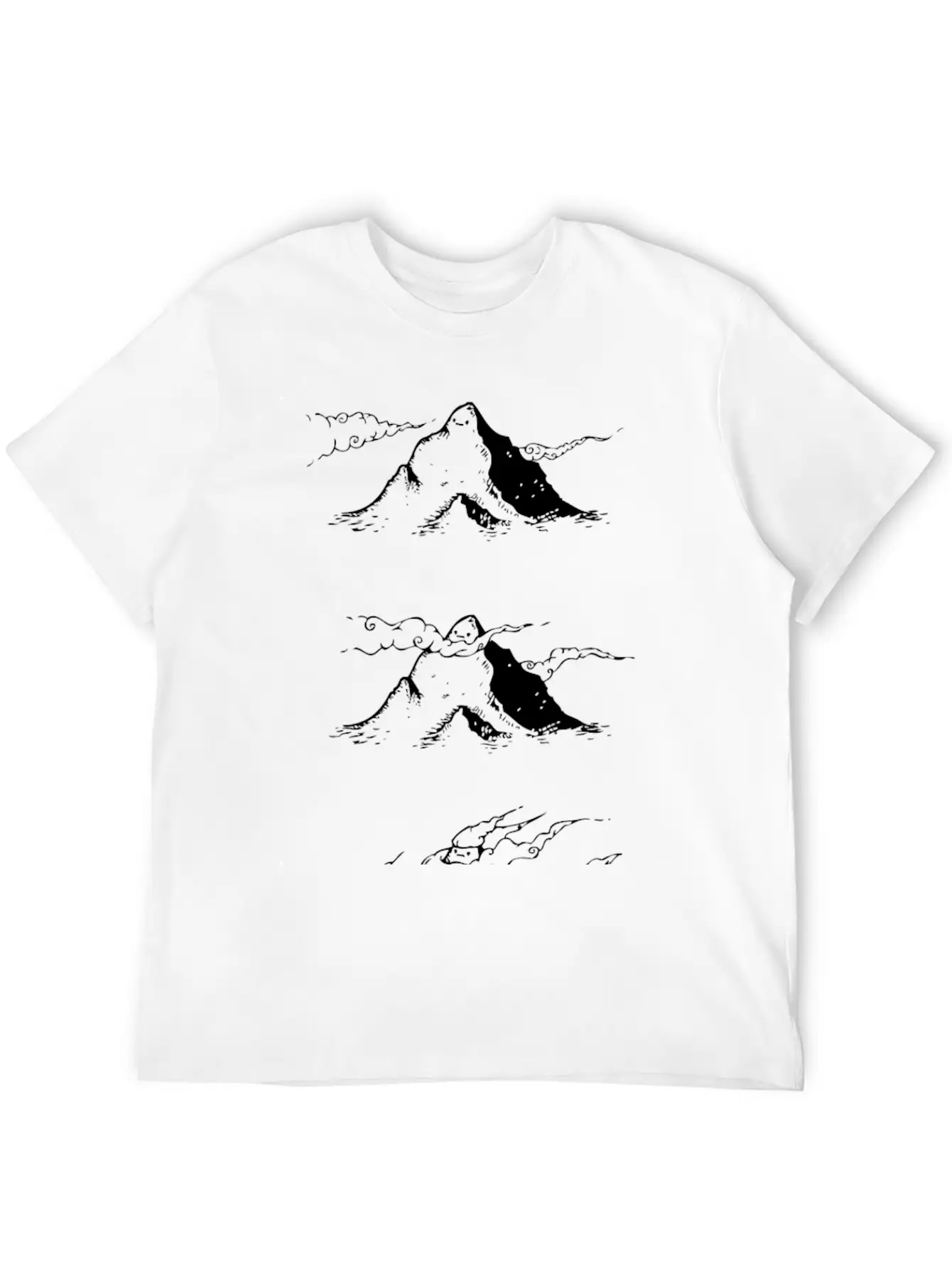 The Wind Comfortable Minimalist Graphic Tee – Summer Style Essential