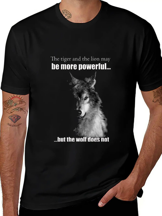 The Wolf Stylish Everyday T-Shirt – Unisex Basic Cotton Tee