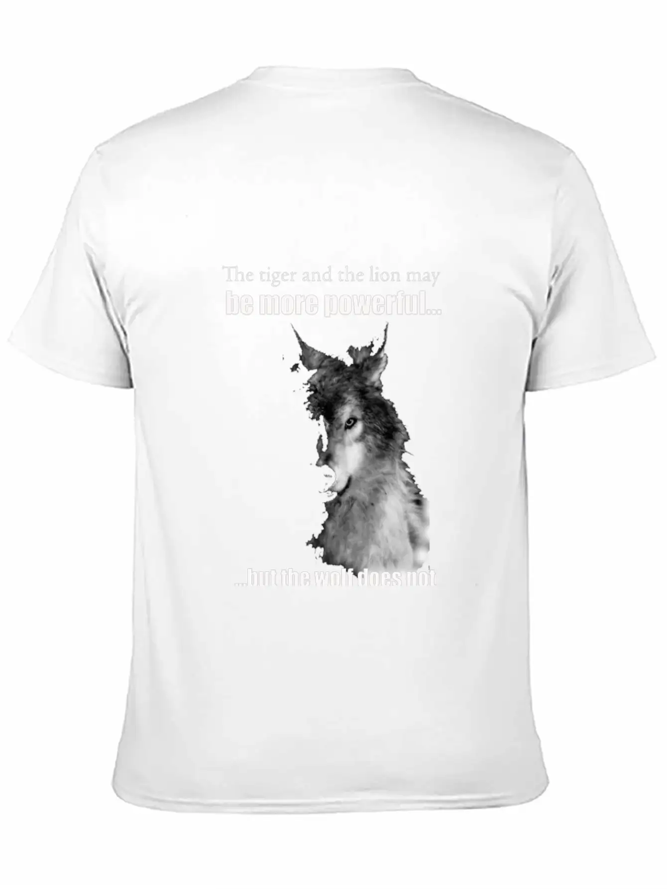 The Wolf Stylish Everyday T-Shirt – Unisex Basic Cotton Tee
