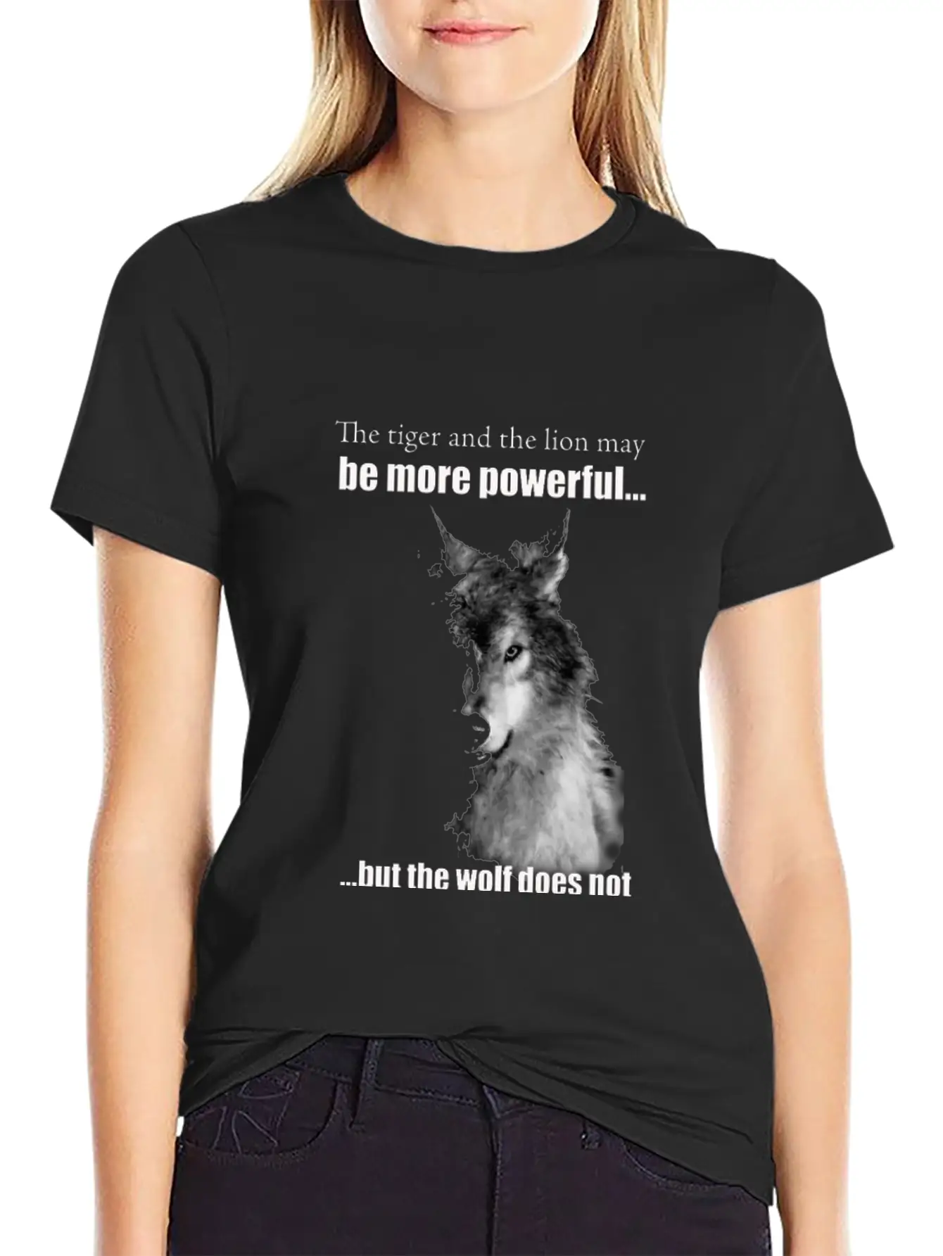 The Wolf Stylish Everyday T-Shirt – Unisex Basic Cotton Tee