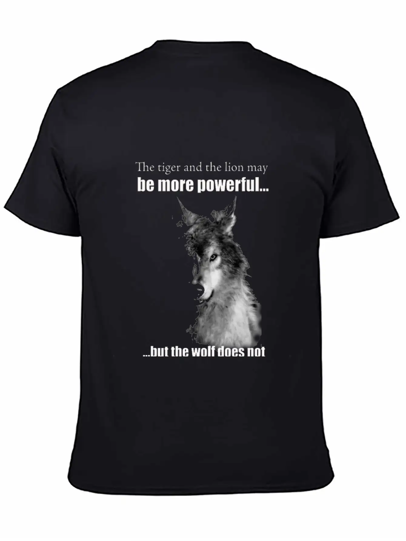 The Wolf Stylish Everyday T-Shirt – Unisex Basic Cotton Tee
