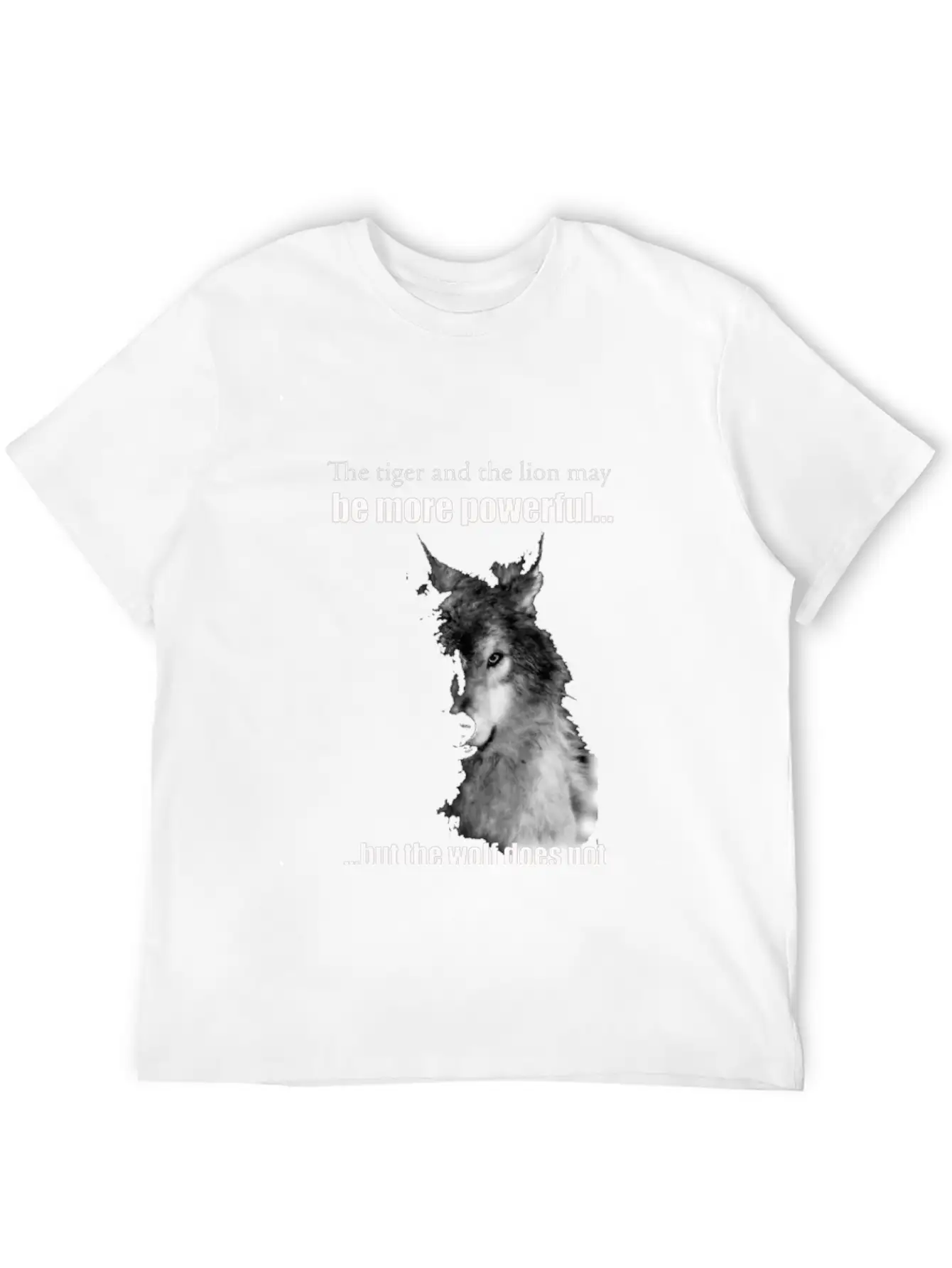 The Wolf Stylish Everyday T-Shirt – Unisex Basic Cotton Tee