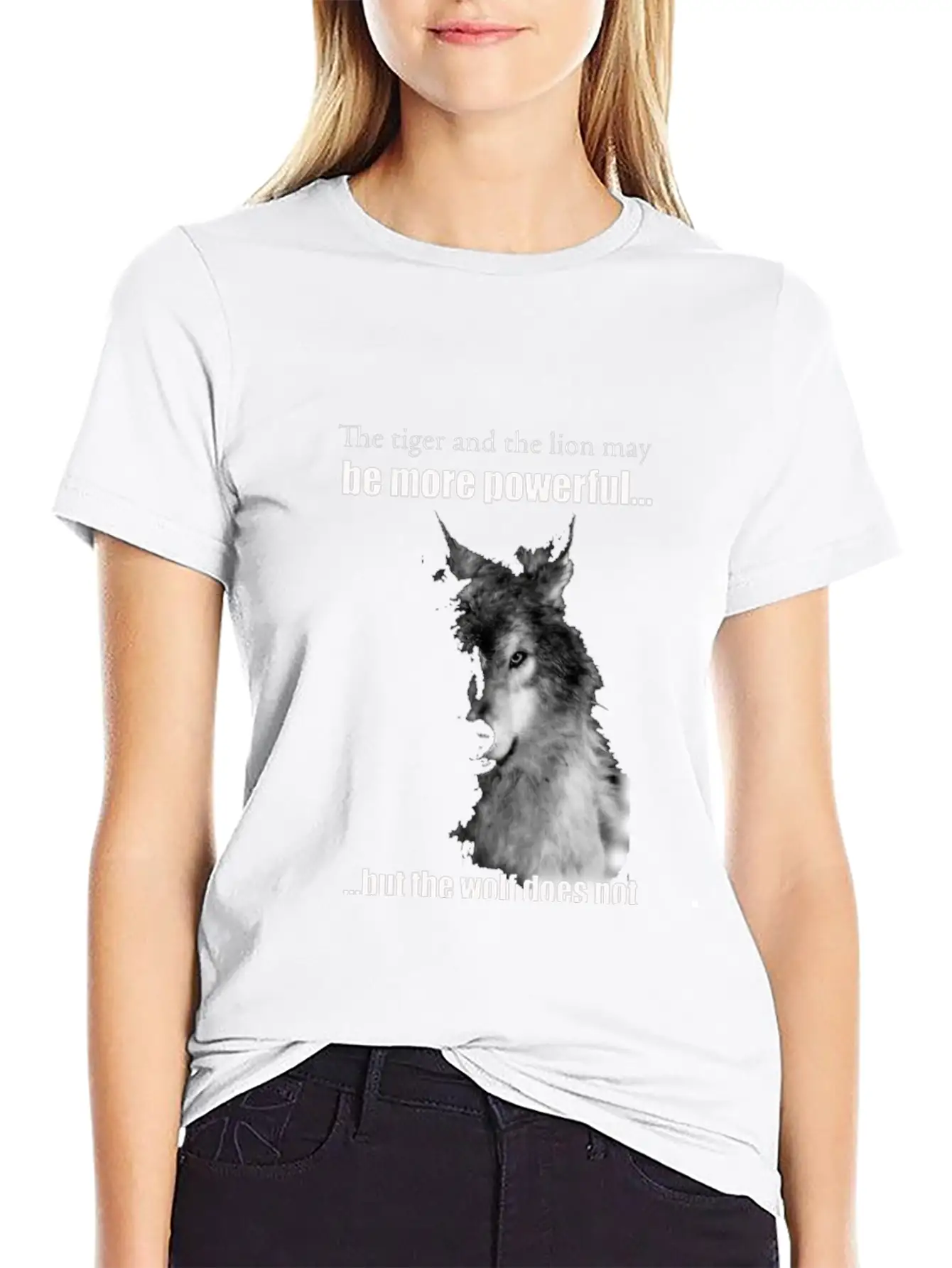 The Wolf Stylish Everyday T-Shirt – Unisex Basic Cotton Tee