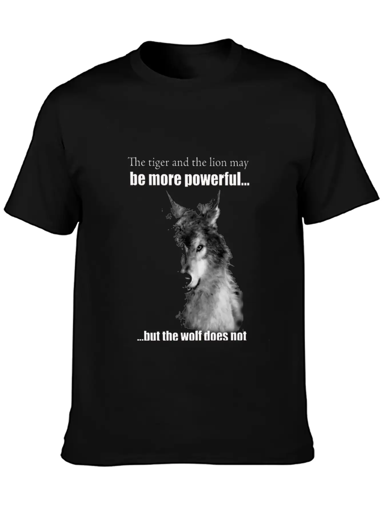 The Wolf Stylish Everyday T-Shirt – Unisex Basic Cotton Tee