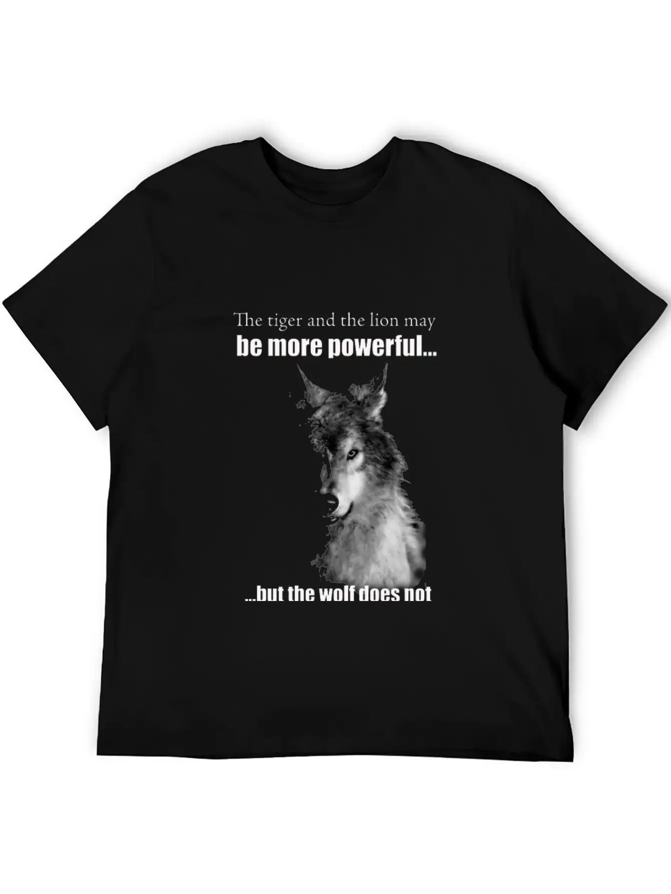 The Wolf Stylish Everyday T-Shirt – Unisex Basic Cotton Tee