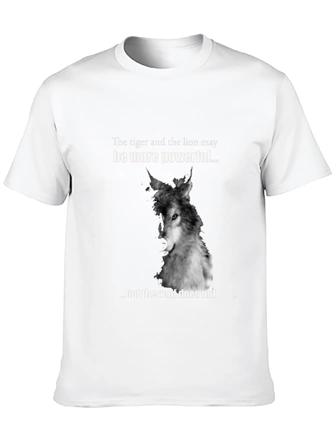 The Wolf Stylish Everyday T-Shirt – Unisex Basic Cotton Tee