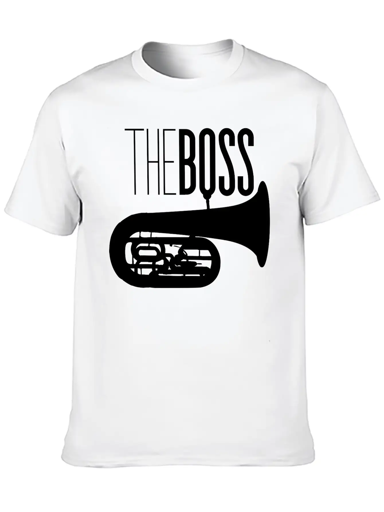 Theboss | Tuba Shirt Brass Band Folk Oompah Music Timeless Short Sleeve Tee – Comfy And Minimalist Design