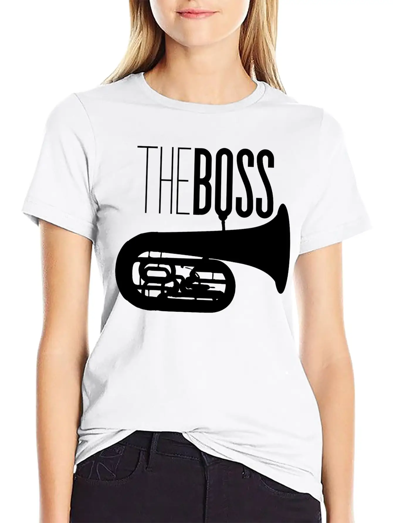 Theboss | Tuba Shirt Brass Band Folk Oompah Music Timeless Short Sleeve Tee – Comfy And Minimalist Design