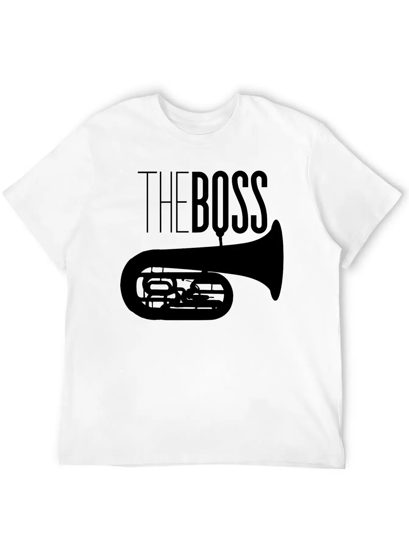 Theboss | Tuba Shirt Brass Band Folk Oompah Music Timeless Short Sleeve Tee – Comfy And Minimalist Design
