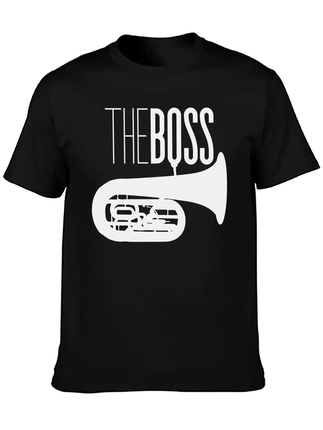 Theboss | Tuba Shirt Brass Band Folk Oompah Music Timeless Short Sleeve Tee – Comfy And Minimalist Design