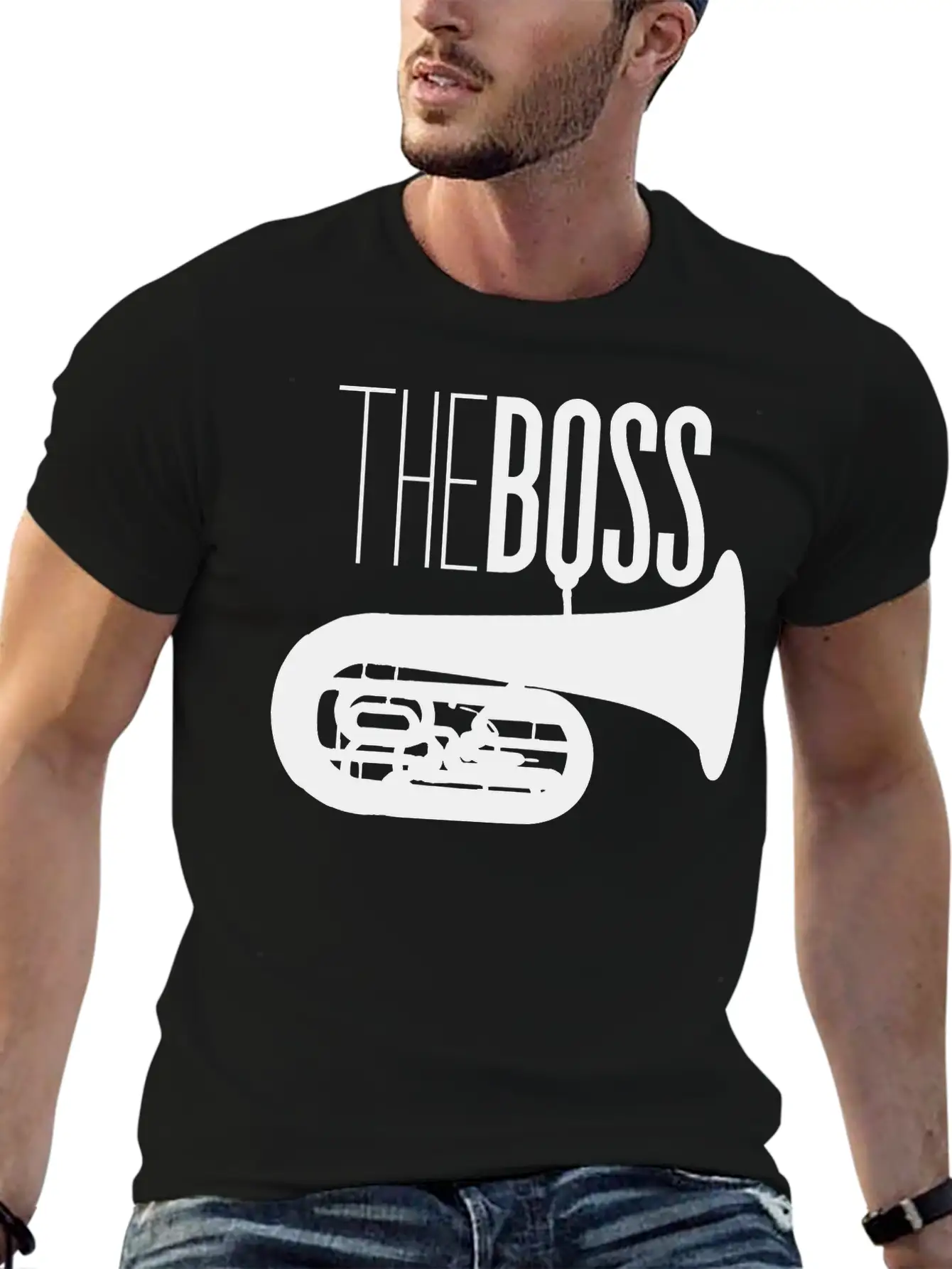 Theboss | Tuba Shirt Brass Band Folk Oompah Music Timeless Short Sleeve Tee – Comfy And Minimalist Design