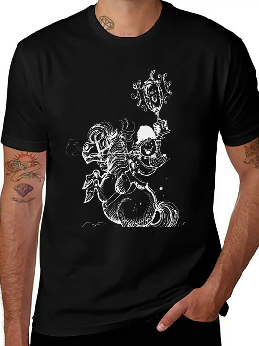 Thelwell Horse Show Champions Stylish Everyday T-Shirt – Unisex Basic Cotton Tee