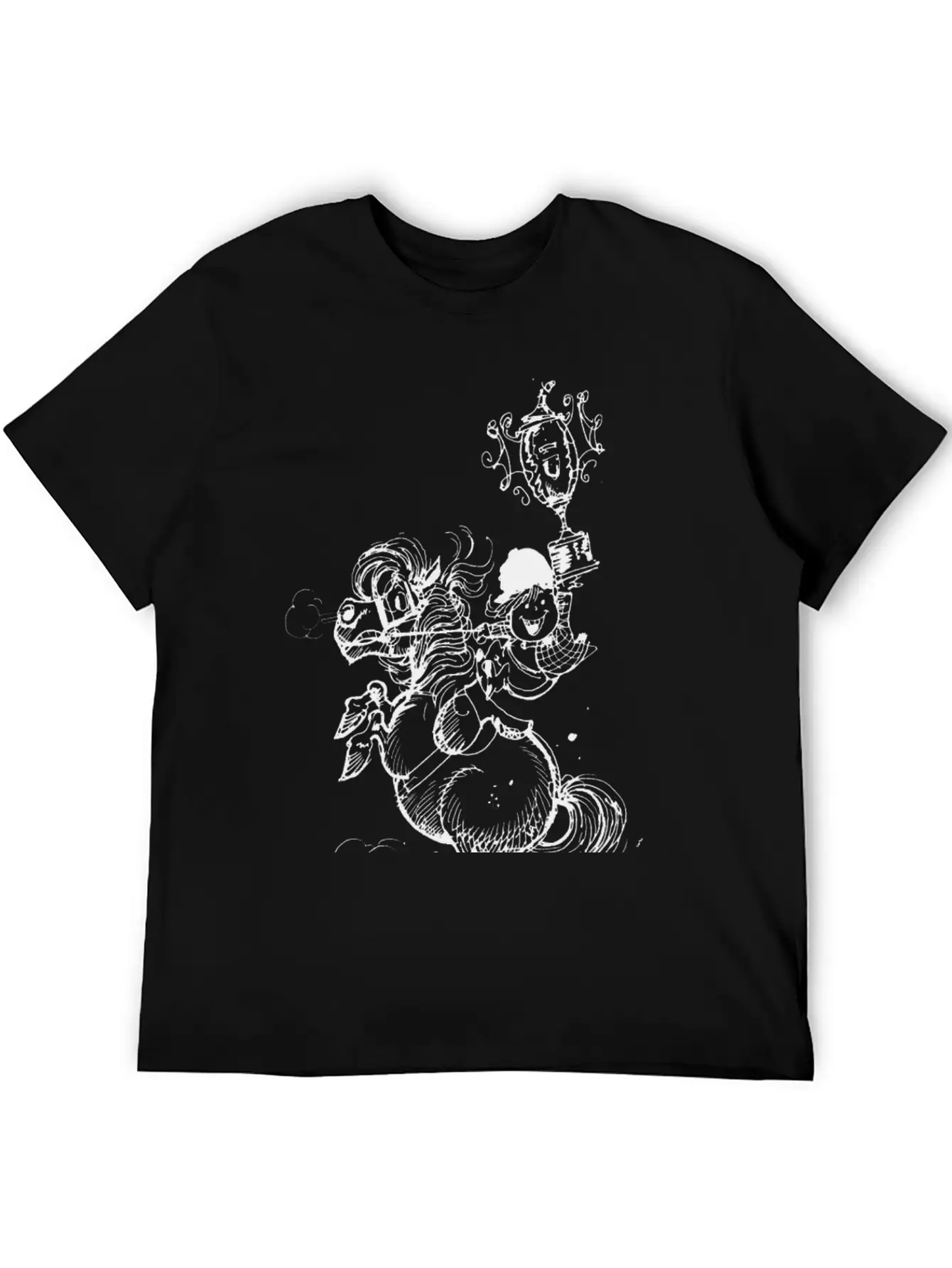Thelwell Horse Show Champions Stylish Everyday T-Shirt – Unisex Basic Cotton Tee