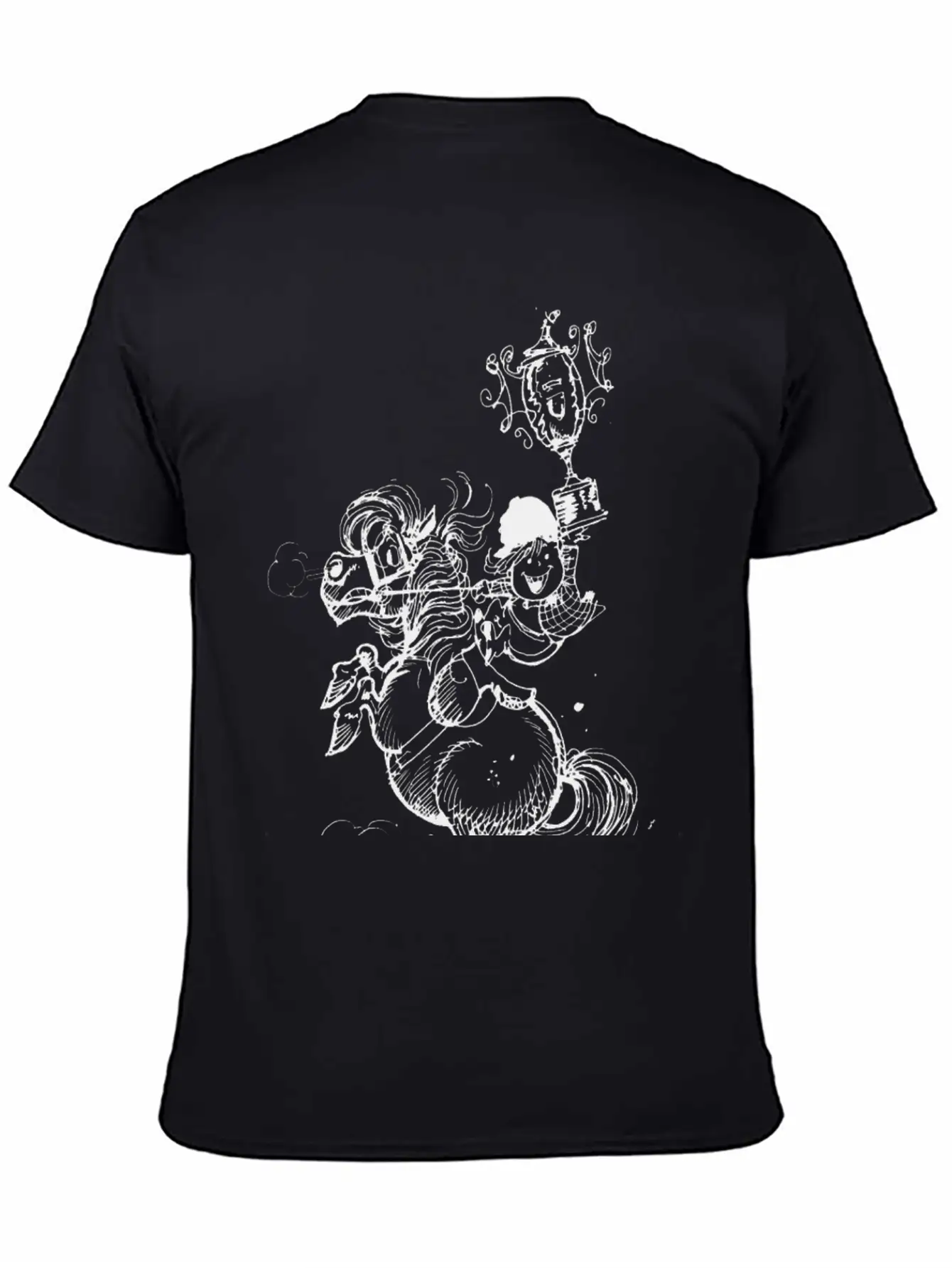 Thelwell Horse Show Champions Stylish Everyday T-Shirt – Unisex Basic Cotton Tee