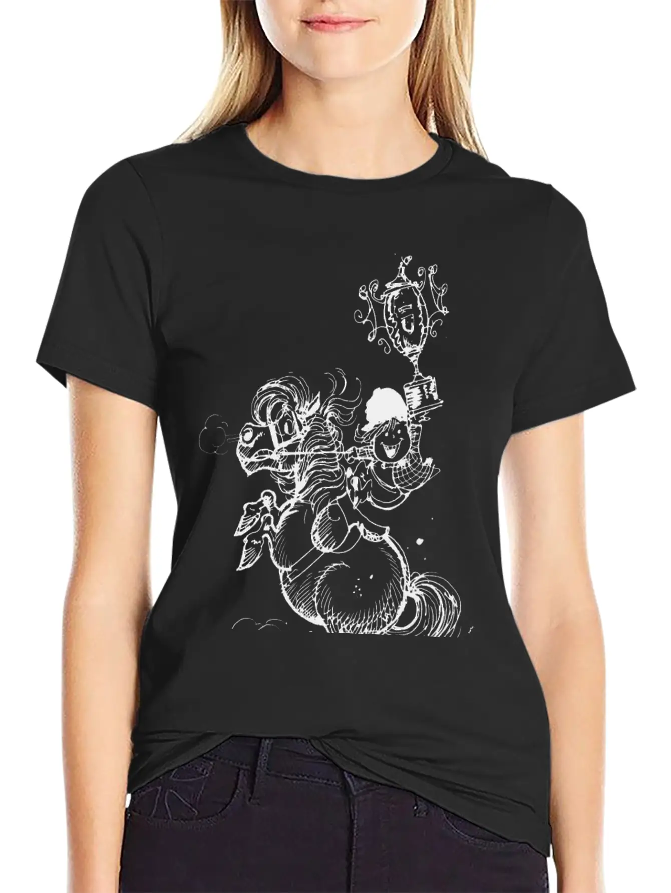 Thelwell Horse Show Champions Stylish Everyday T-Shirt – Unisex Basic Cotton Tee
