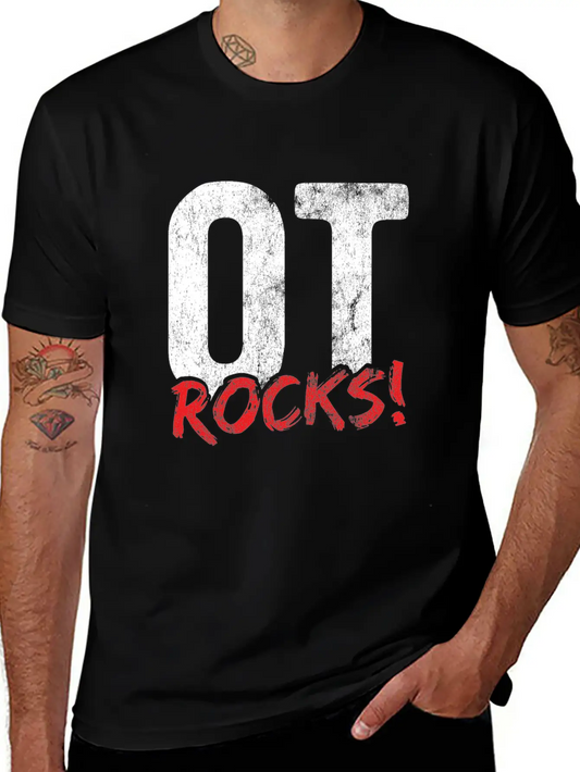 Therapy Occupational Therapy Occupational Unisex Casual T-Shirt – Clean Design For Daily Comfort