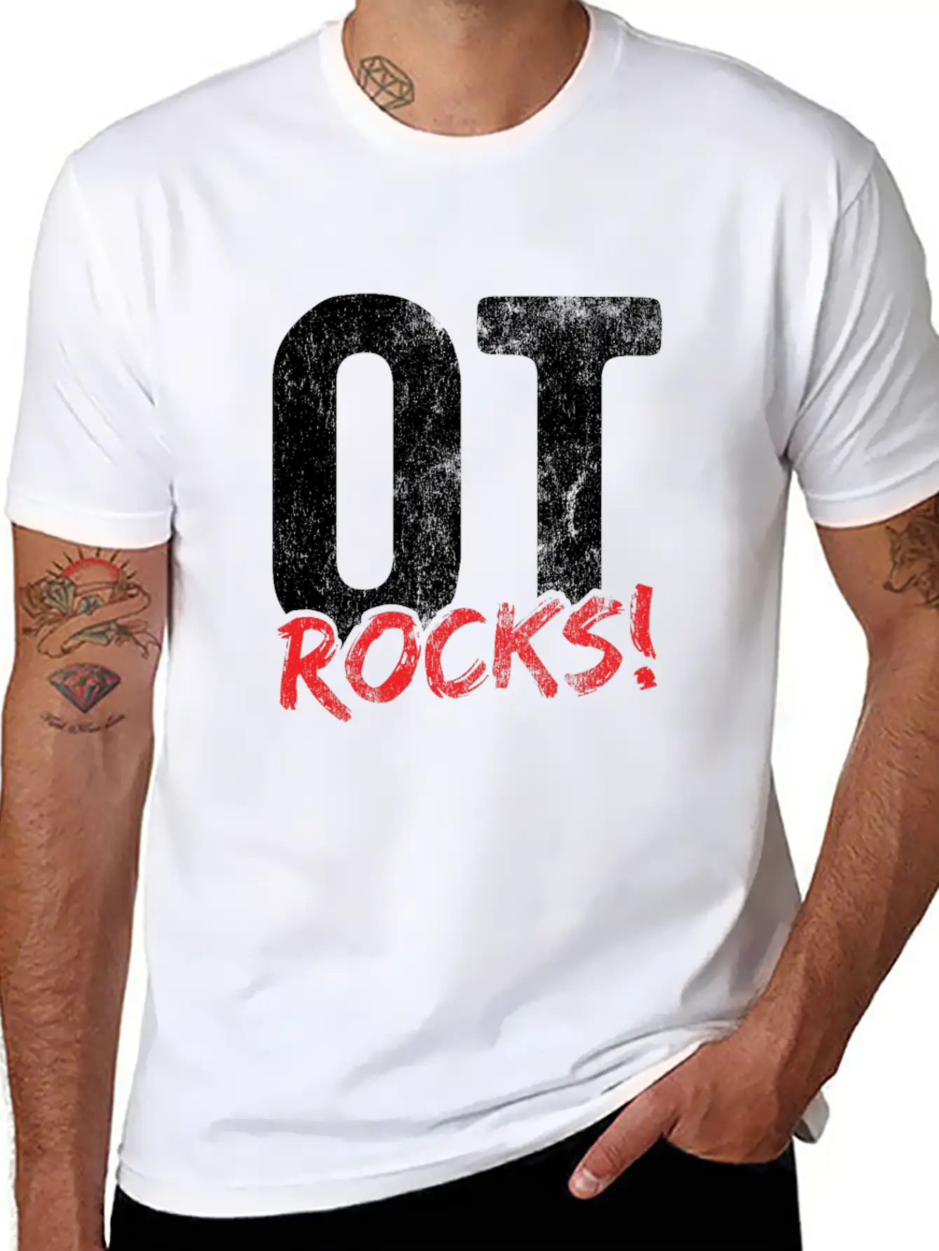 Therapy Occupational Therapy Occupational Unisex Casual T-Shirt – Clean Design For Daily Comfort