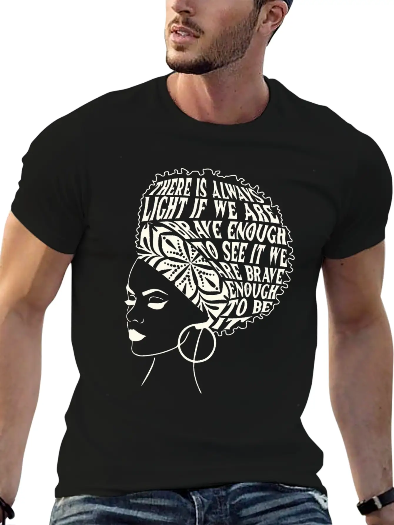 There Is Always Light Amanda Gorman Poet Laureate Essential Unisex Summer Tee – Soft Cotton Casual Fit