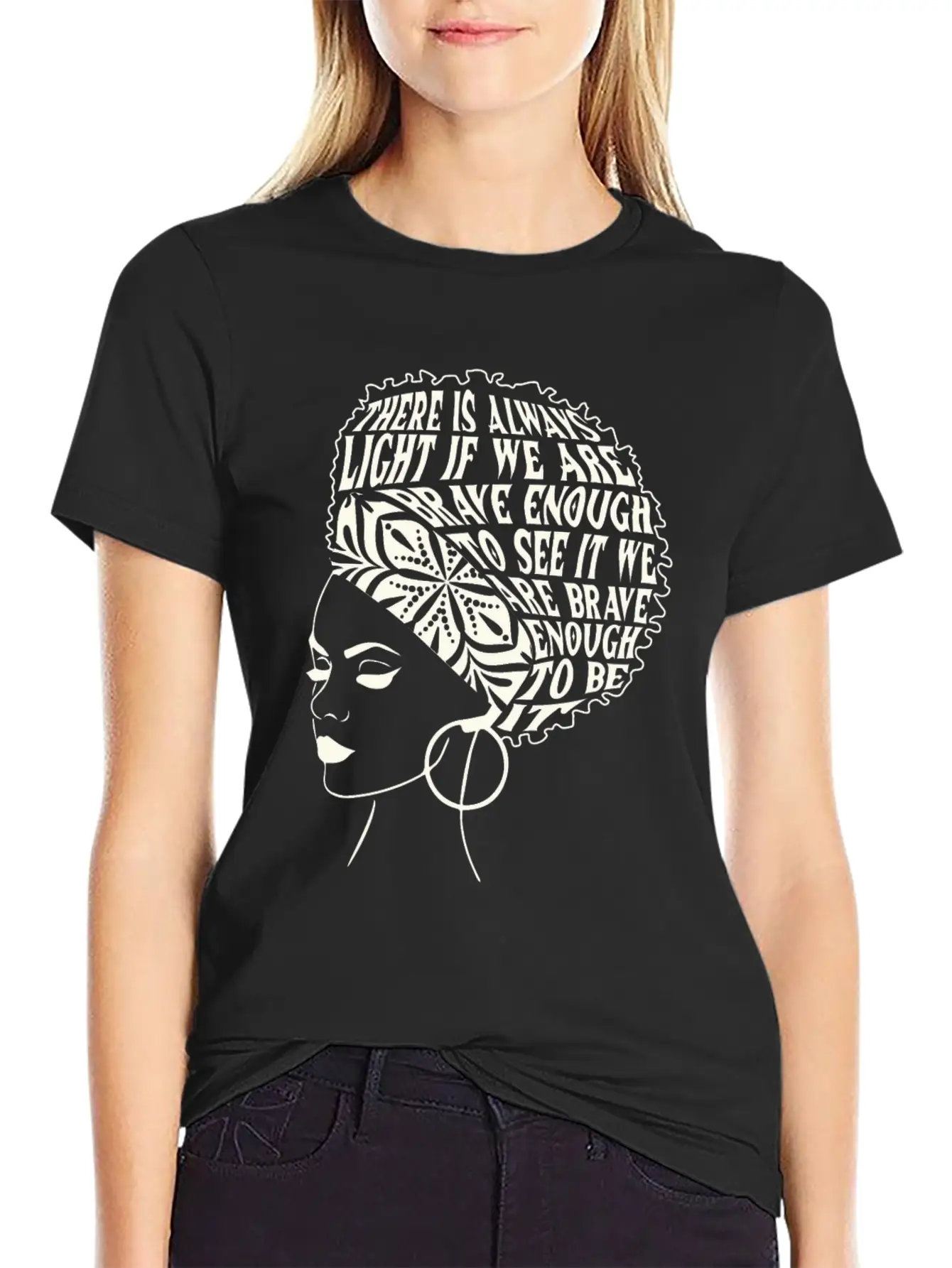 There Is Always Light Amanda Gorman Poet Laureate Essential Unisex Summer Tee – Soft Cotton Casual Fit