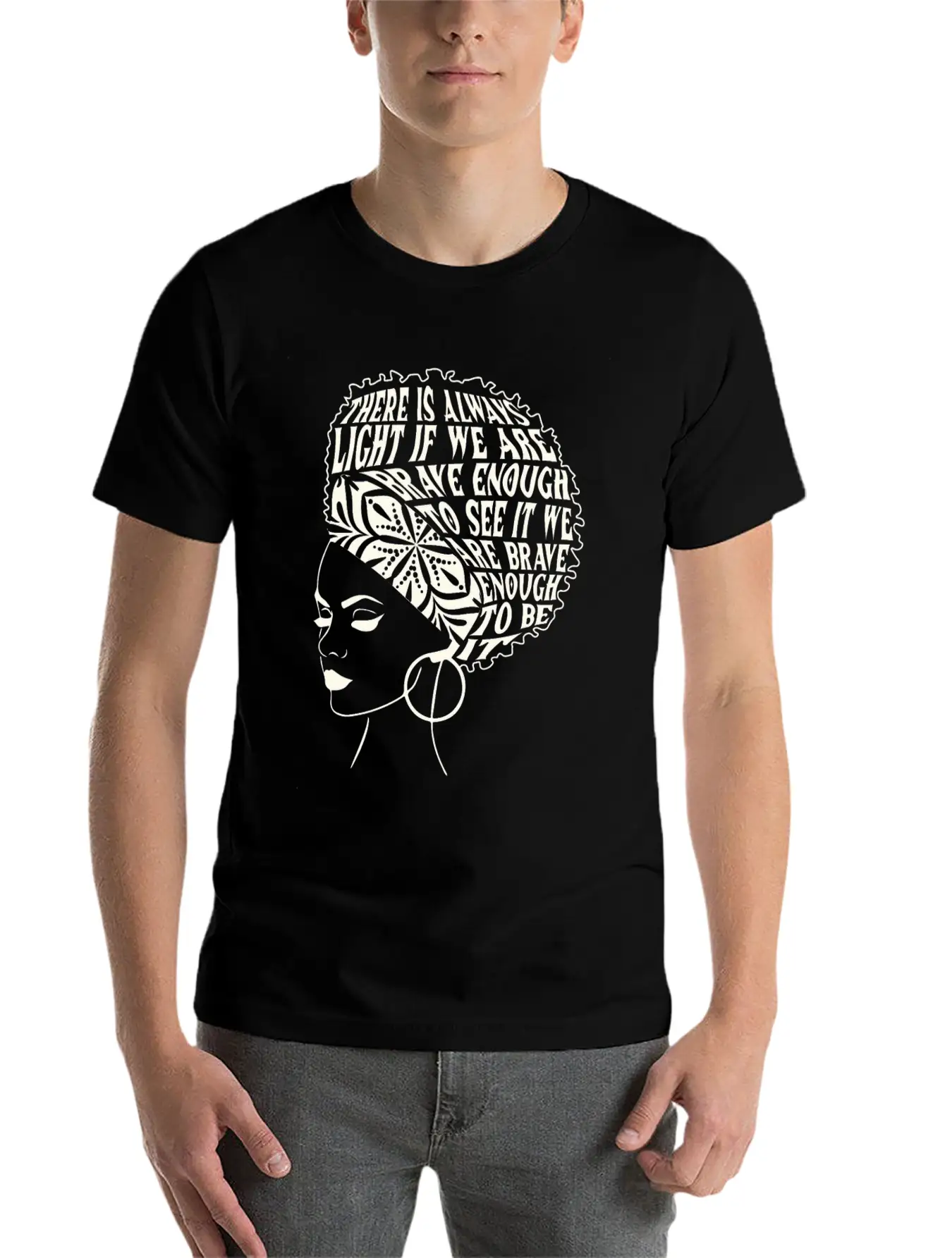 There Is Always Light Amanda Gorman Poet Laureate Essential Unisex Summer Tee – Soft Cotton Casual Fit