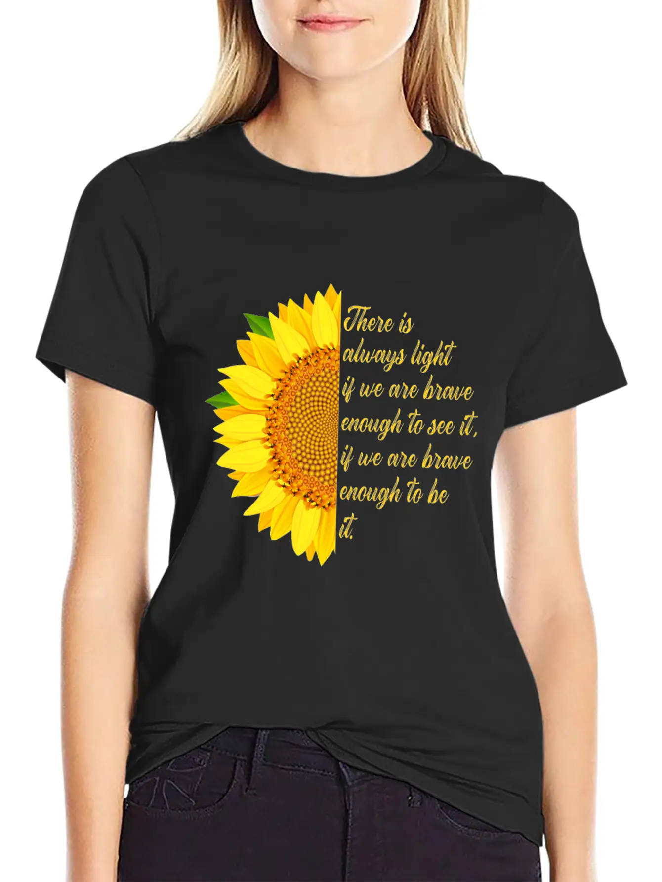 There Is Always Light Amanda Gorman Poet Laureate Timeless Short Sleeve Tee – Comfy And Minimalist Design