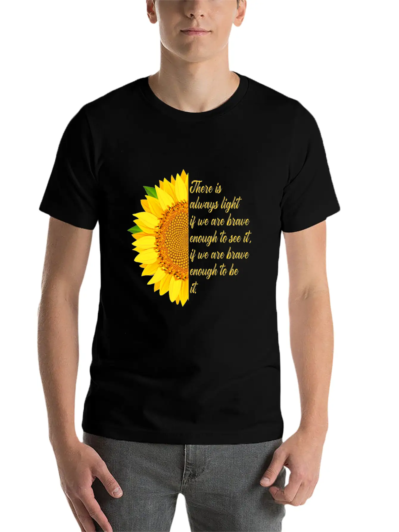 There Is Always Light Amanda Gorman Poet Laureate Timeless Short Sleeve Tee – Comfy And Minimalist Design