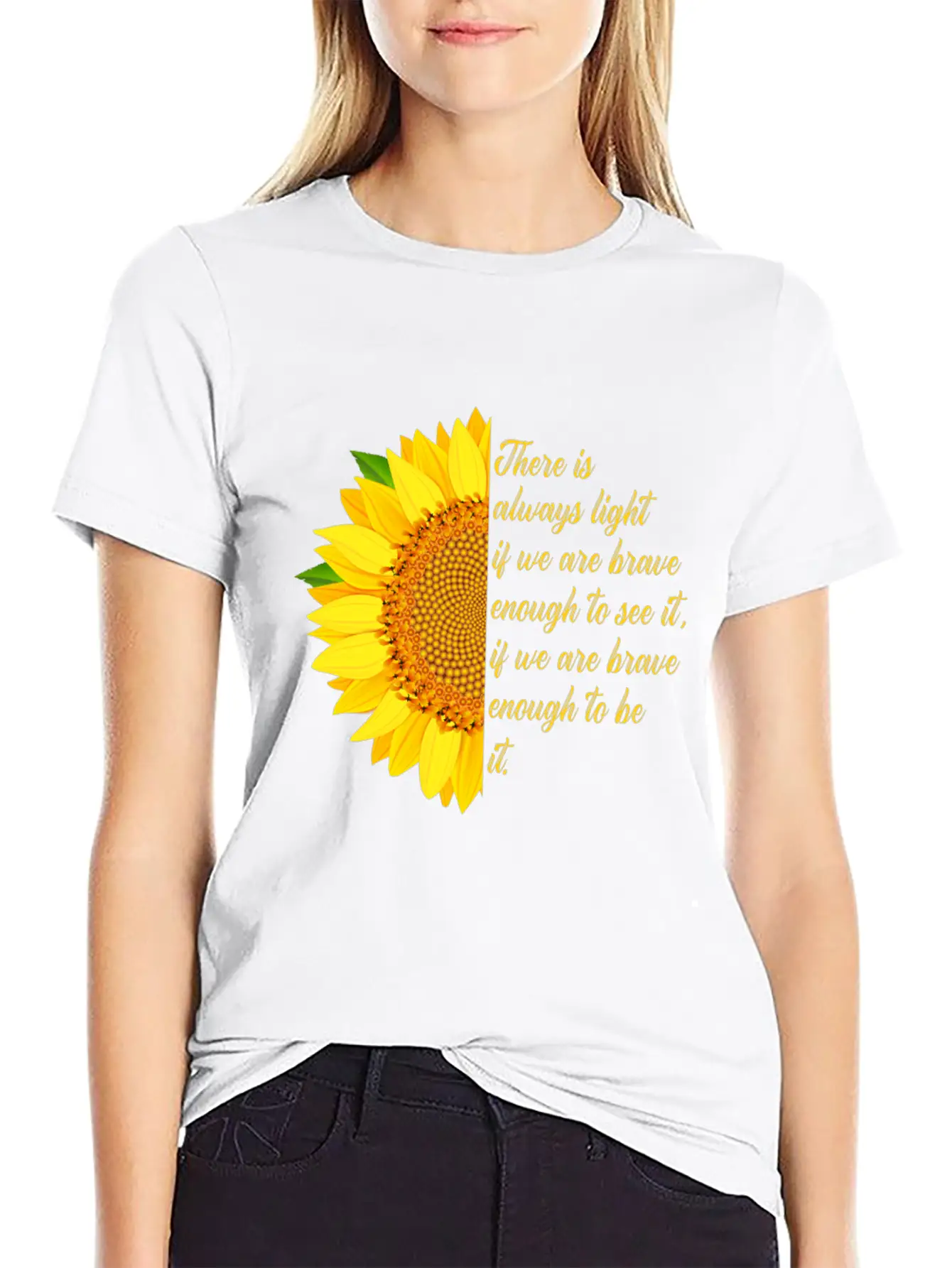 There Is Always Light Amanda Gorman Poet Laureate Timeless Short Sleeve Tee – Comfy And Minimalist Design