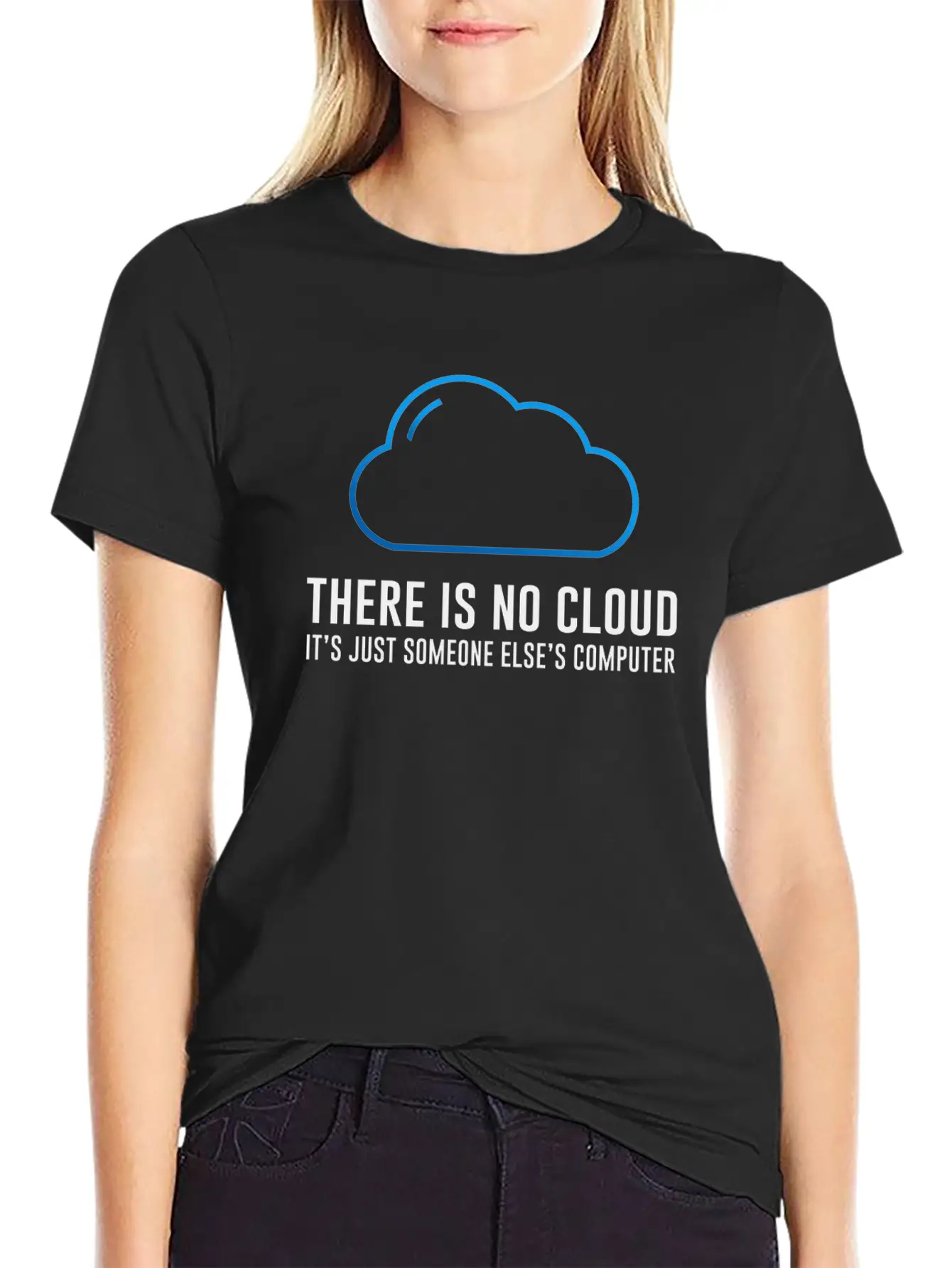 There Is No Cloud Timeless Short Sleeve Tee – Comfy And Minimalist Design