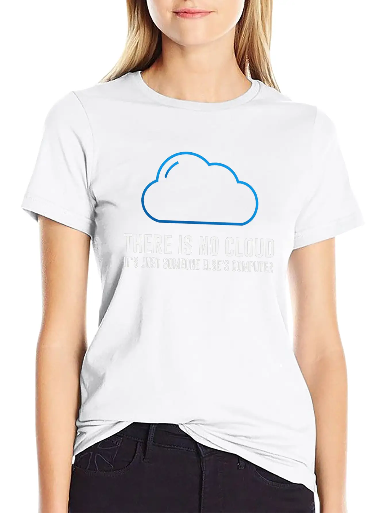 There Is No Cloud Timeless Short Sleeve Tee – Comfy And Minimalist Design