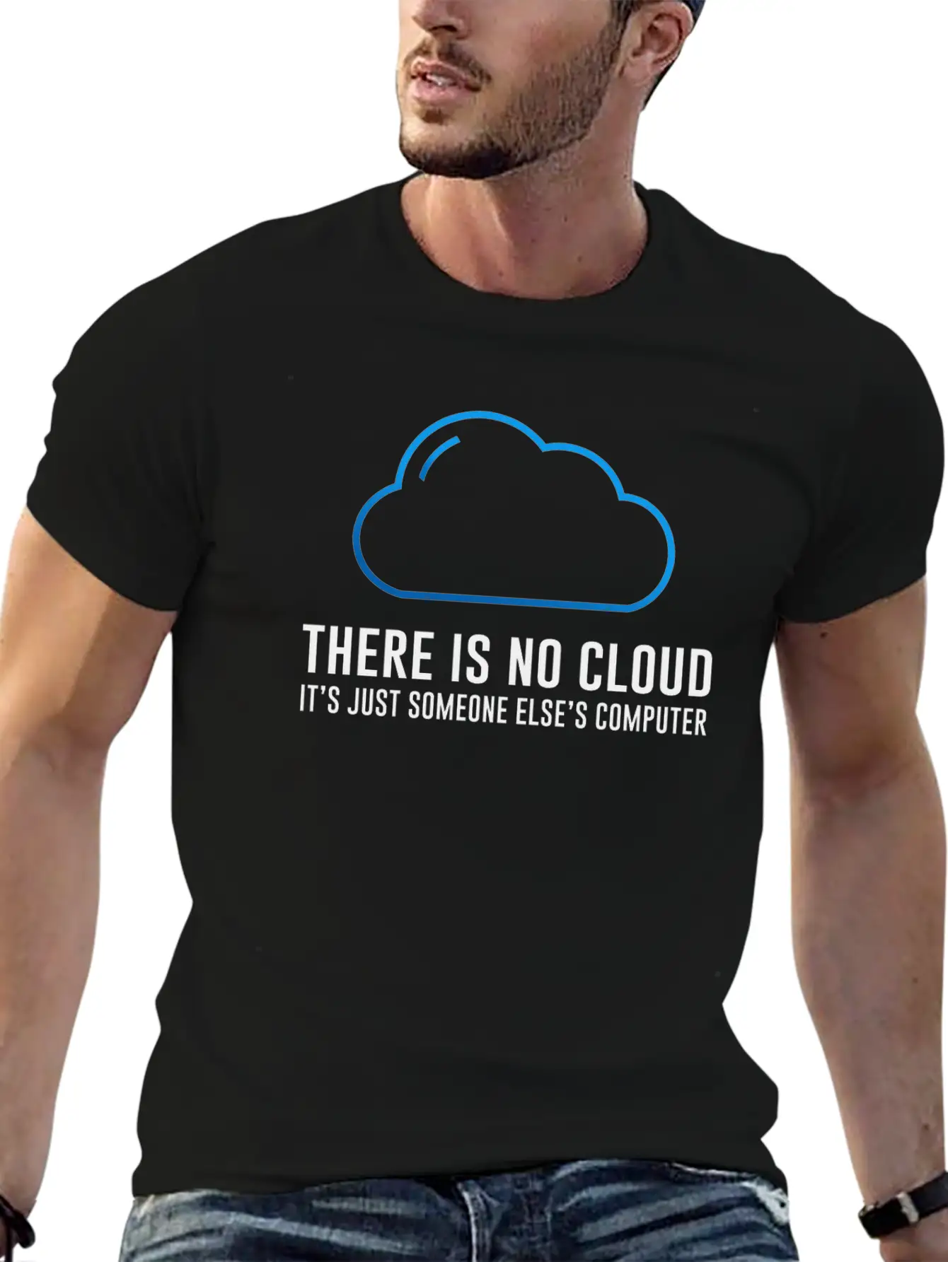 There Is No Cloud Timeless Short Sleeve Tee – Comfy And Minimalist Design