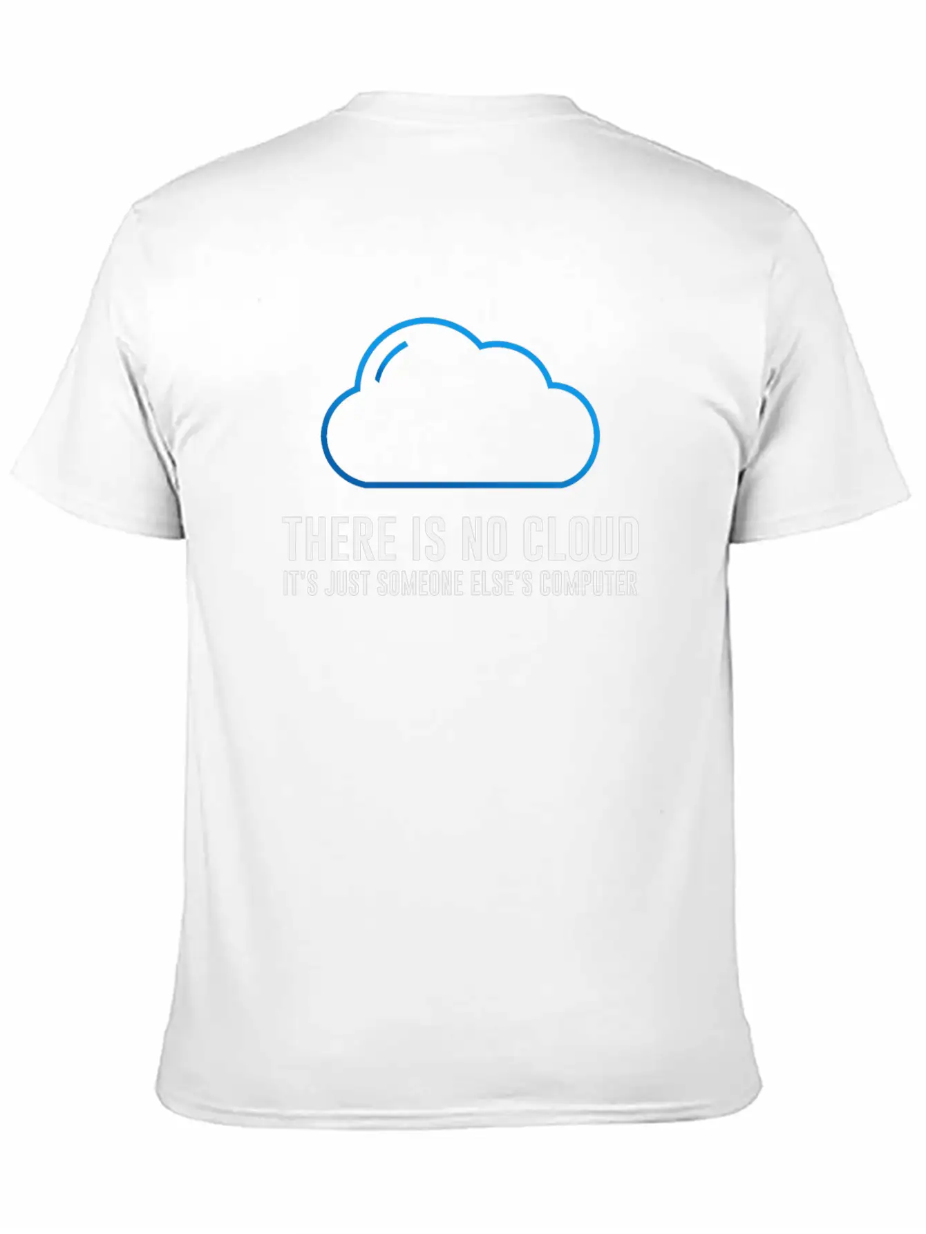 There Is No Cloud Timeless Short Sleeve Tee – Comfy And Minimalist Design