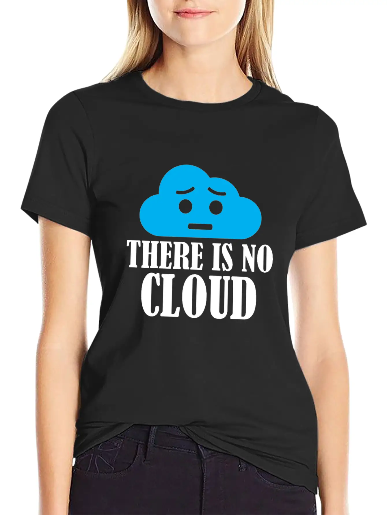 There Is No Cloud Unisex Casual T-Shirt – Clean Design For Daily Comfort
