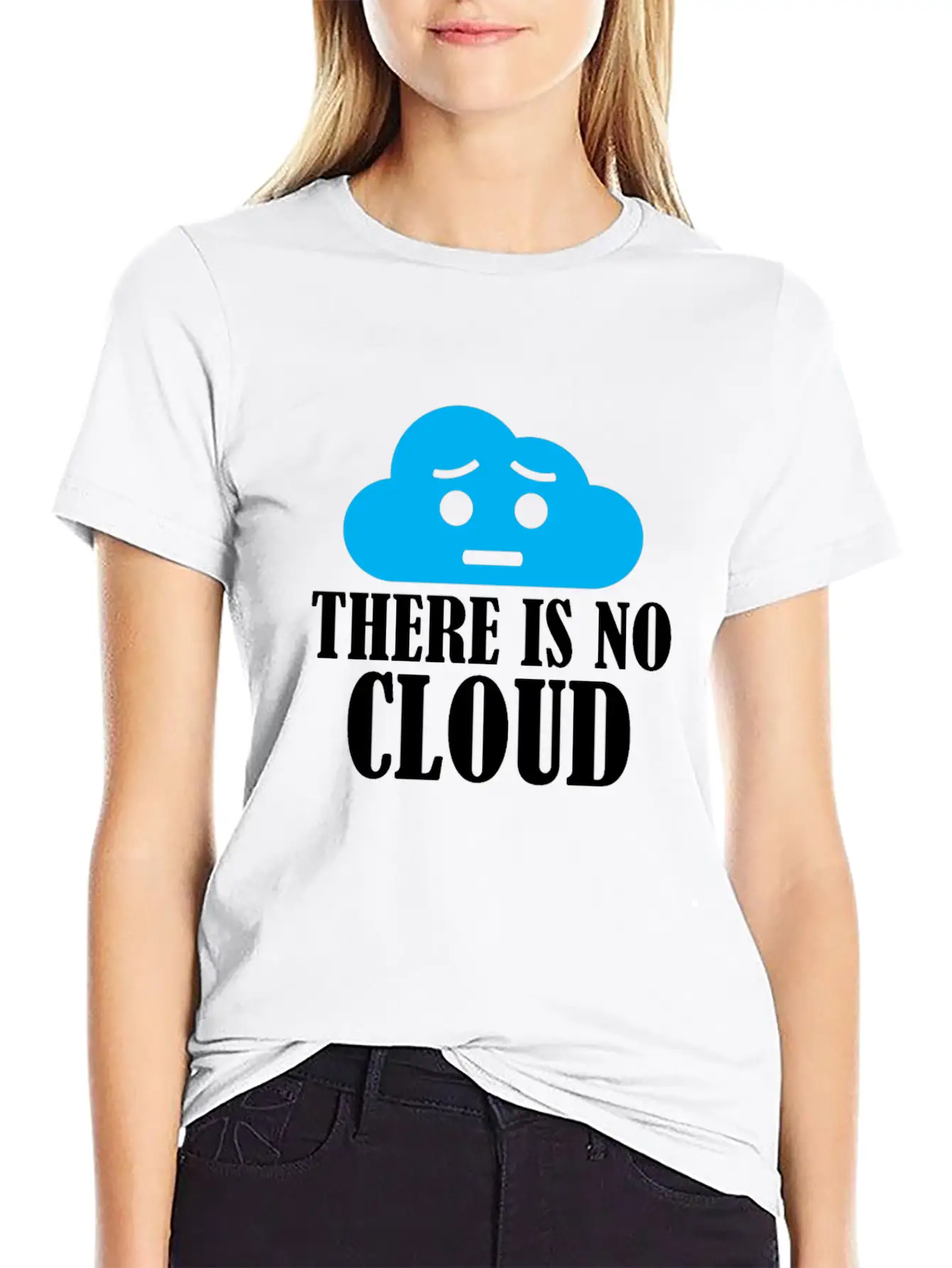 There Is No Cloud Unisex Casual T-Shirt – Clean Design For Daily Comfort