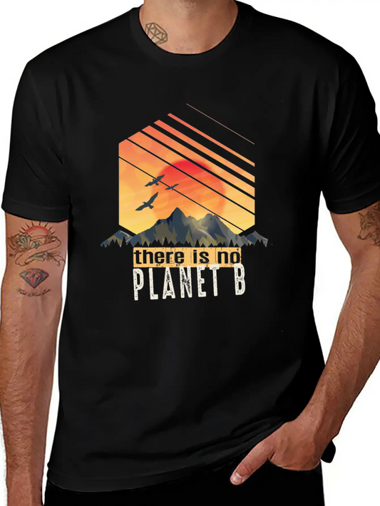 Thereis No Planet B, Climate Change Stylish Everyday T-Shirt – Unisex Basic Cotton Tee
