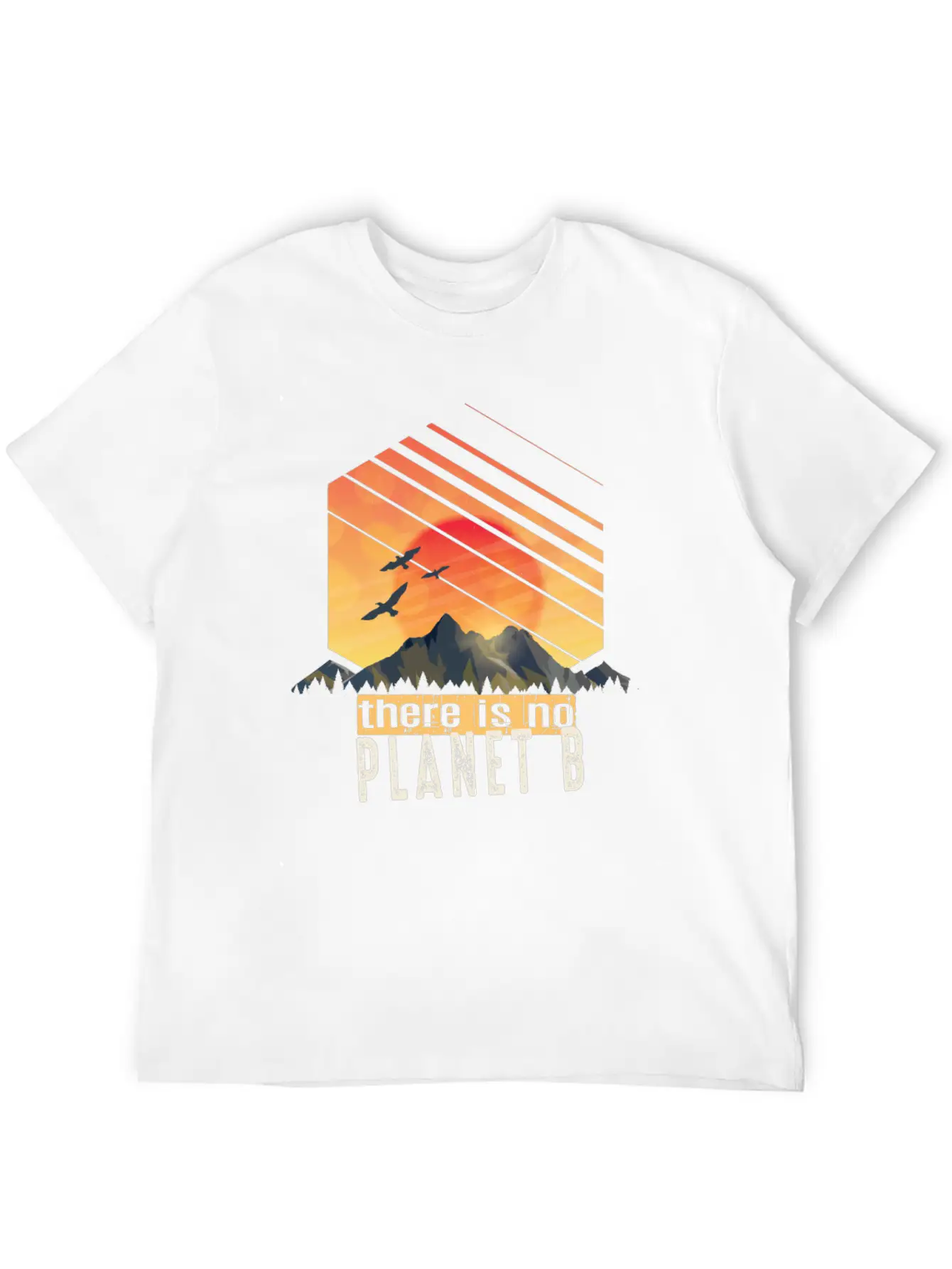 Thereis No Planet B, Climate Change Stylish Everyday T-Shirt – Unisex Basic Cotton Tee