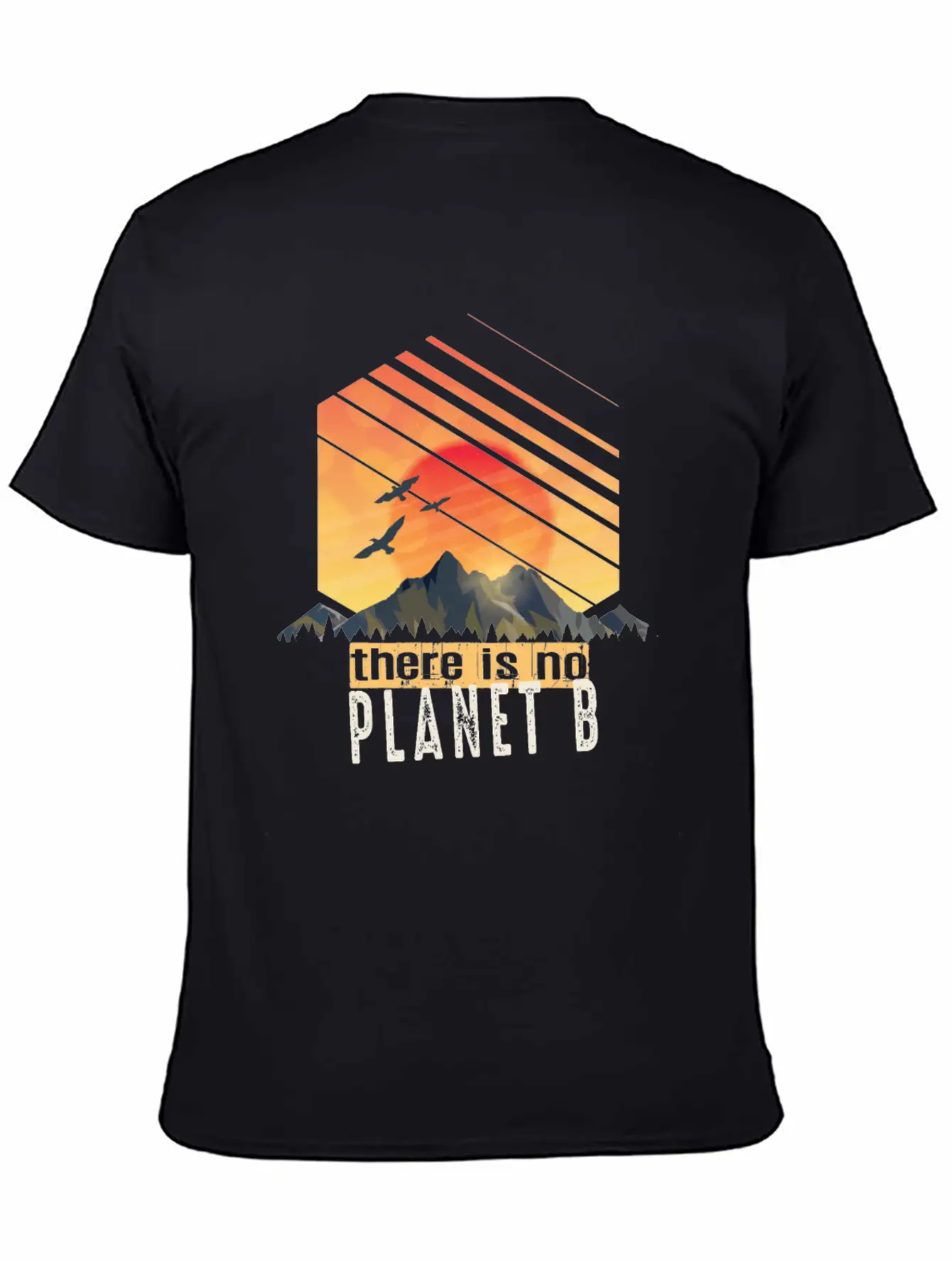 Thereis No Planet B, Climate Change Stylish Everyday T-Shirt – Unisex Basic Cotton Tee