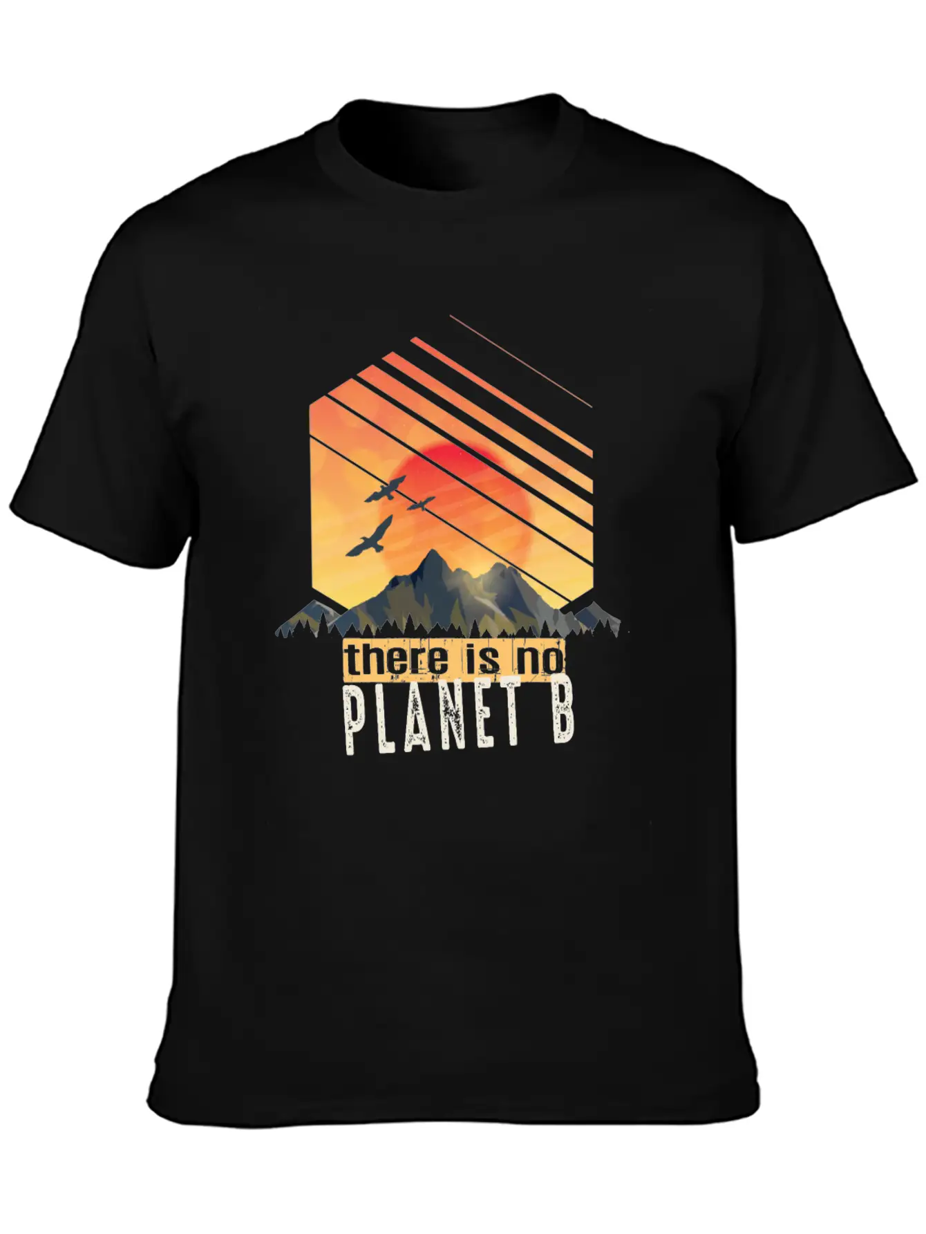 Thereis No Planet B, Climate Change Stylish Everyday T-Shirt – Unisex Basic Cotton Tee