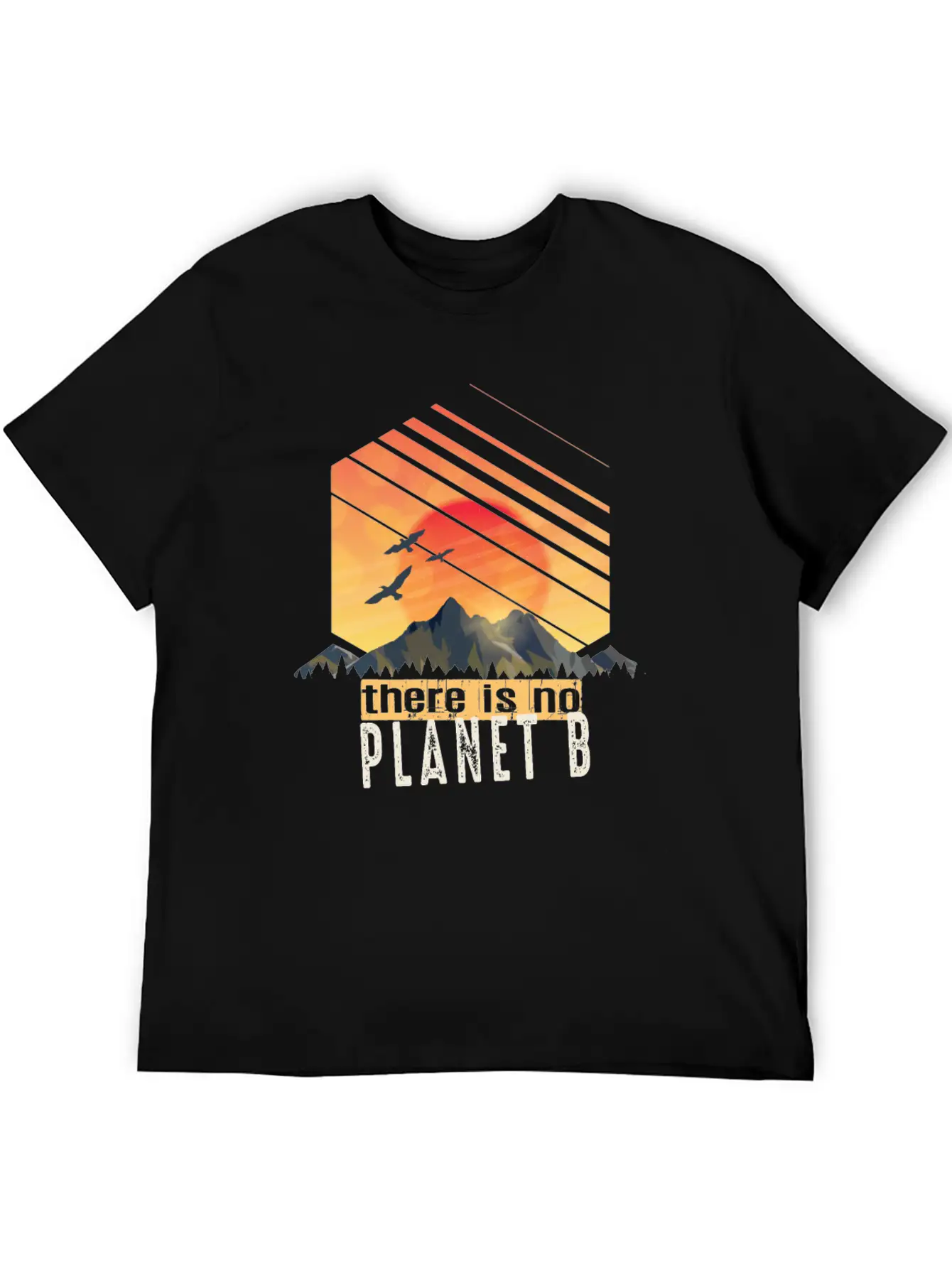 Thereis No Planet B, Climate Change Stylish Everyday T-Shirt – Unisex Basic Cotton Tee