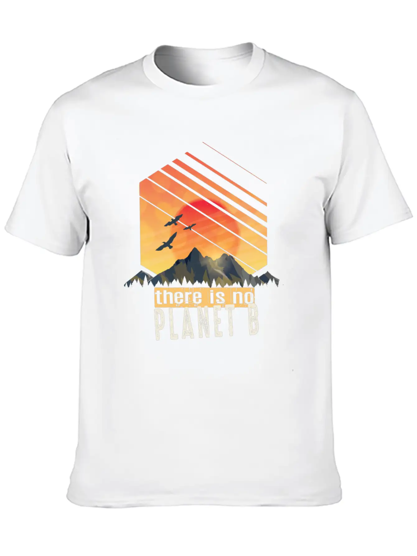 Thereis No Planet B, Climate Change Stylish Everyday T-Shirt – Unisex Basic Cotton Tee