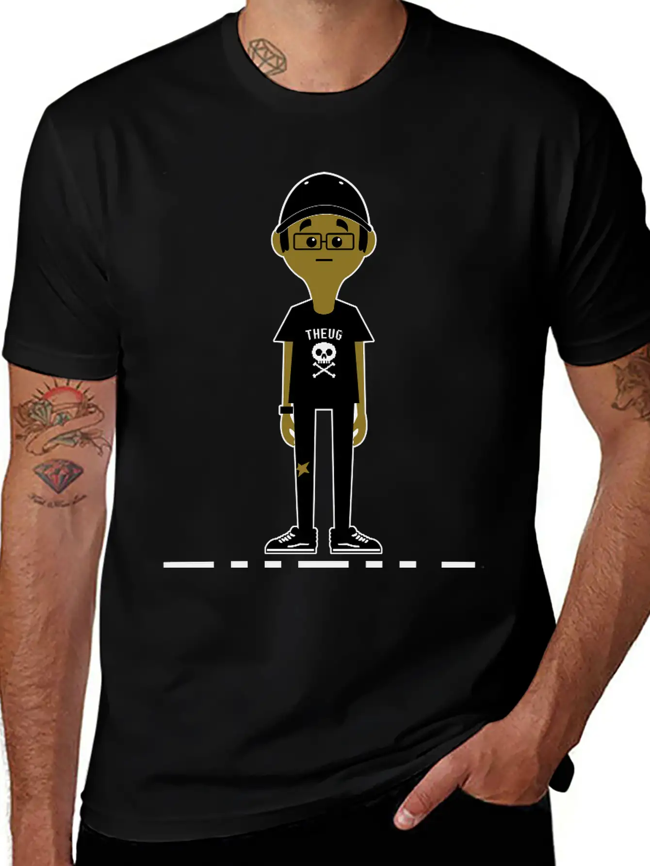 THEUG | The Urban Geek Unisex Short Sleeve Soft Cotton T-Shirt – Casual Everyday Wear
